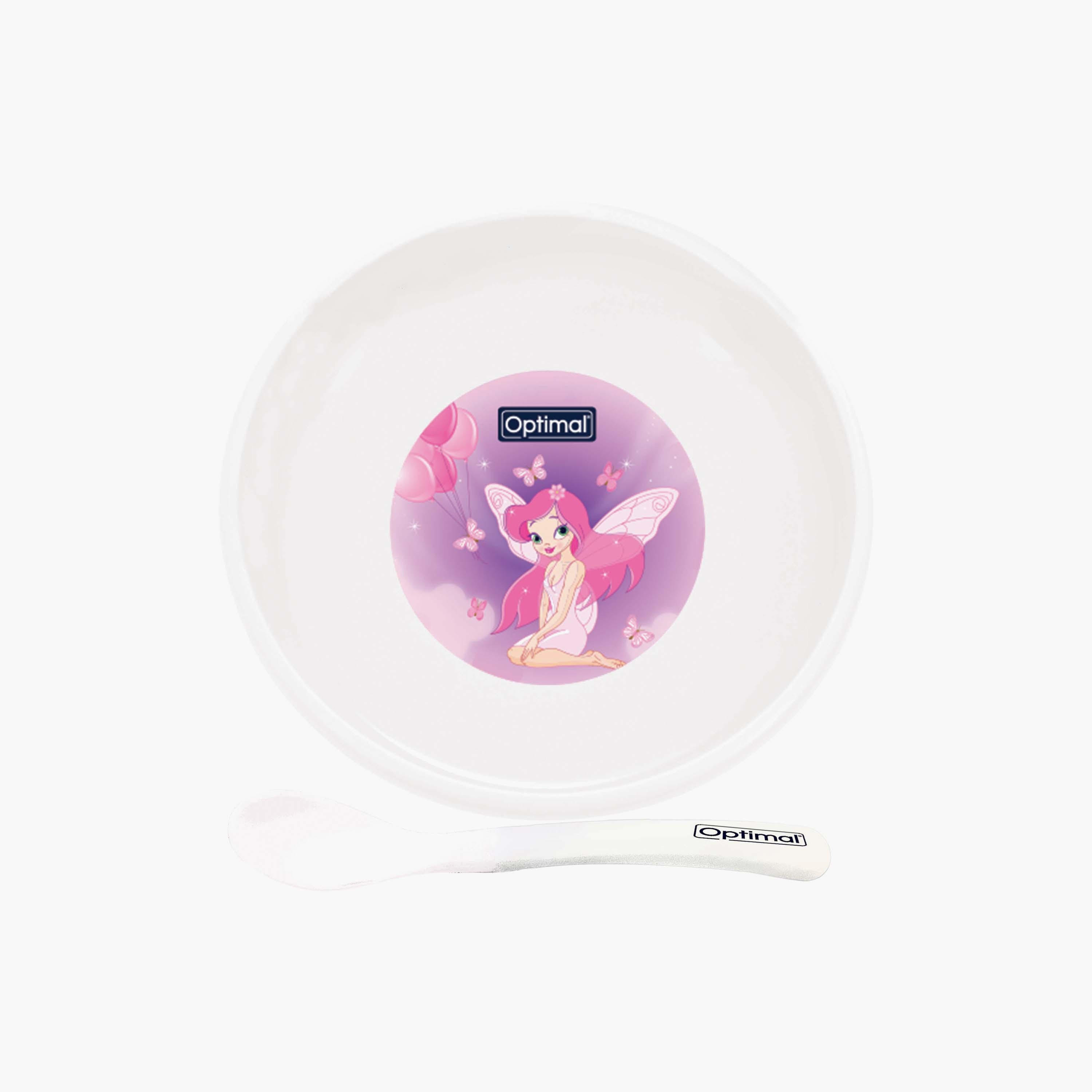 Optimal Non-Slip Feeding plate with Silicone Spoon, 4+ Months-baby-feeding-mealtimeessentials-image-7