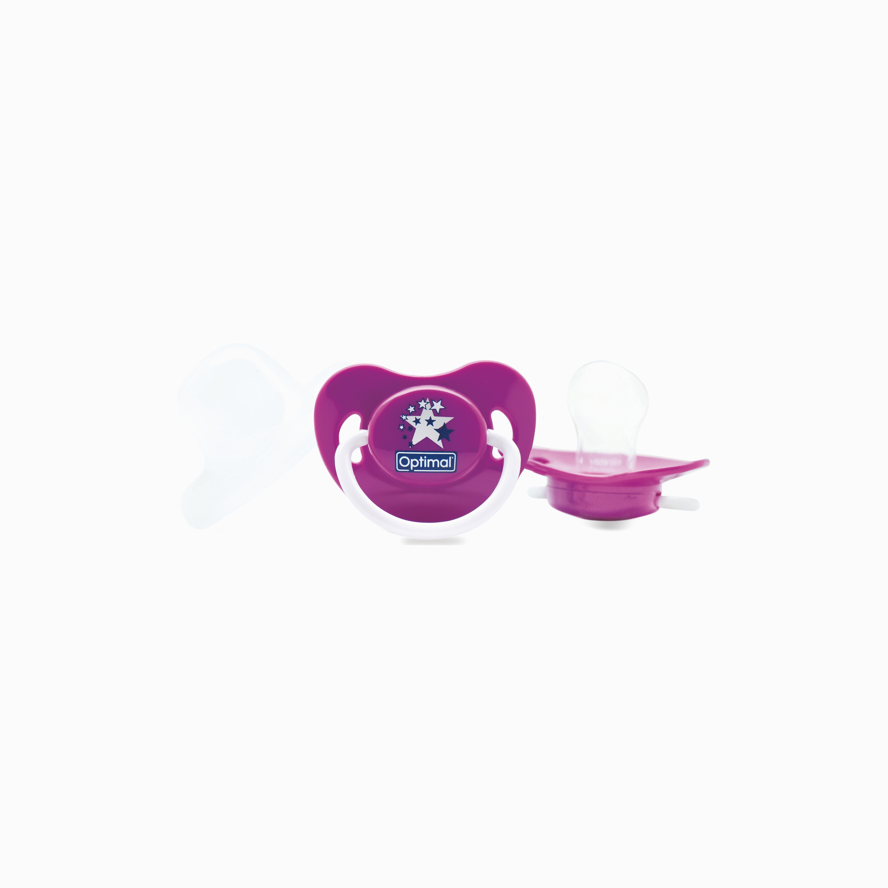 Optimal Orthodontic Silicone Pacifier, 0+ Months-baby-feeding-pacifiers-image-3