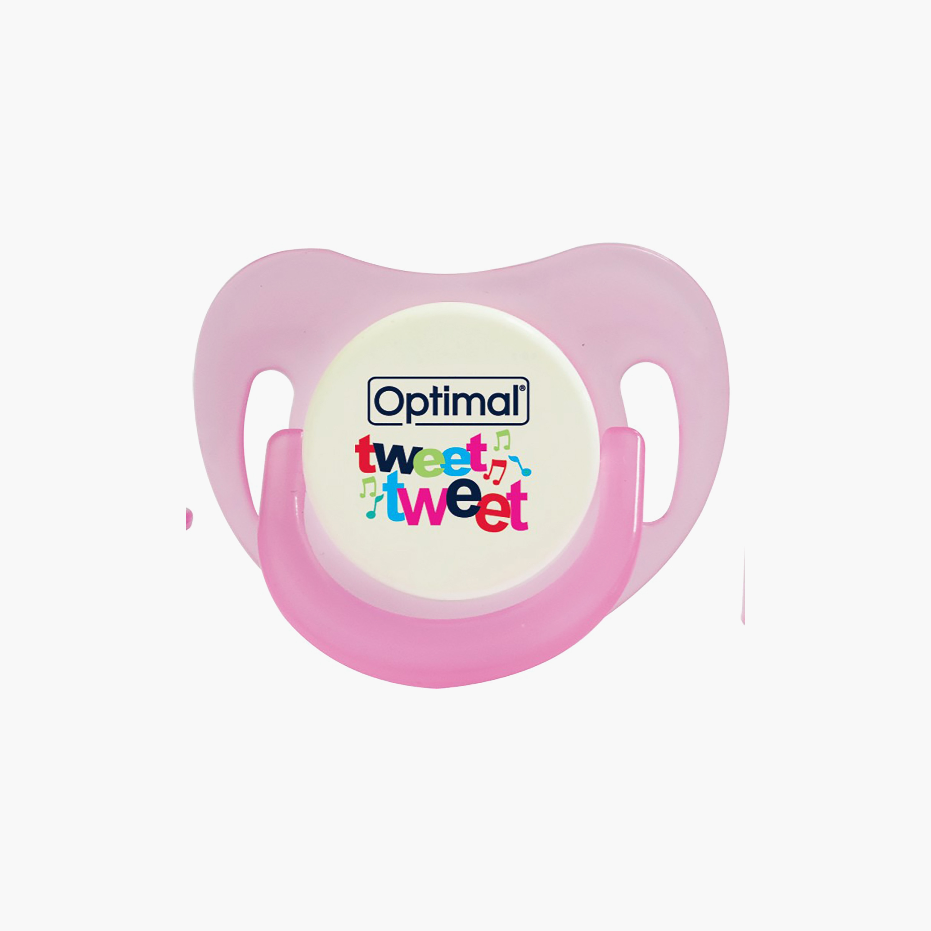 Optimal Round Nipple Silicone Pacifier, 0+ Months-baby-feeding-pacifiers-image-2