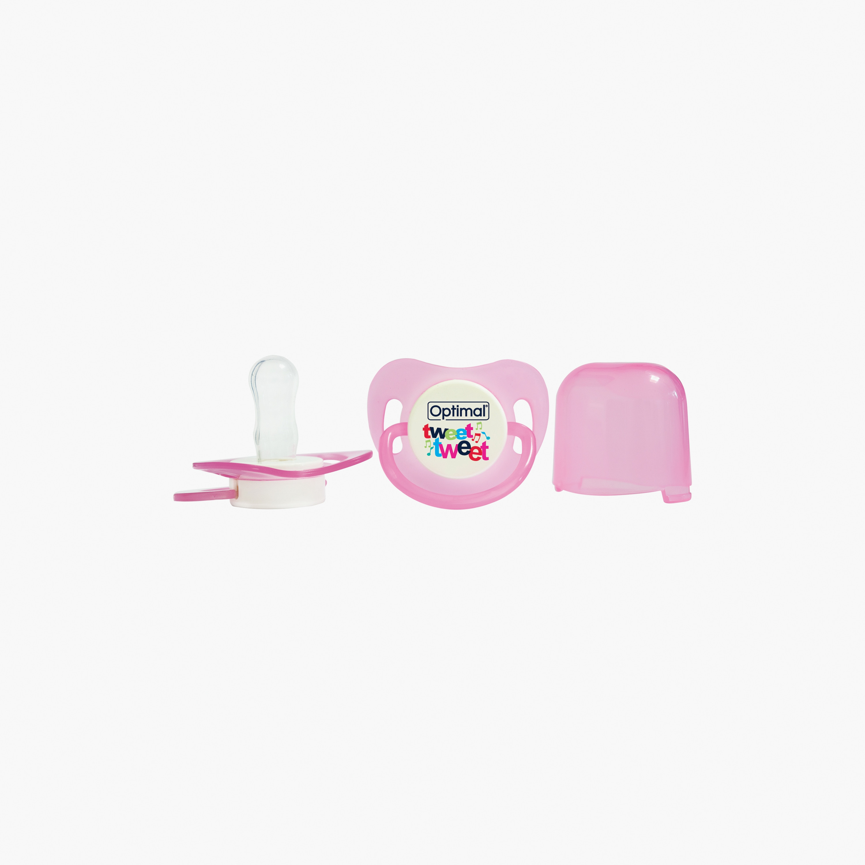Optimal Round Nipple Silicone Pacifier, 6+ Months-baby-feeding-pacifiers-image-1