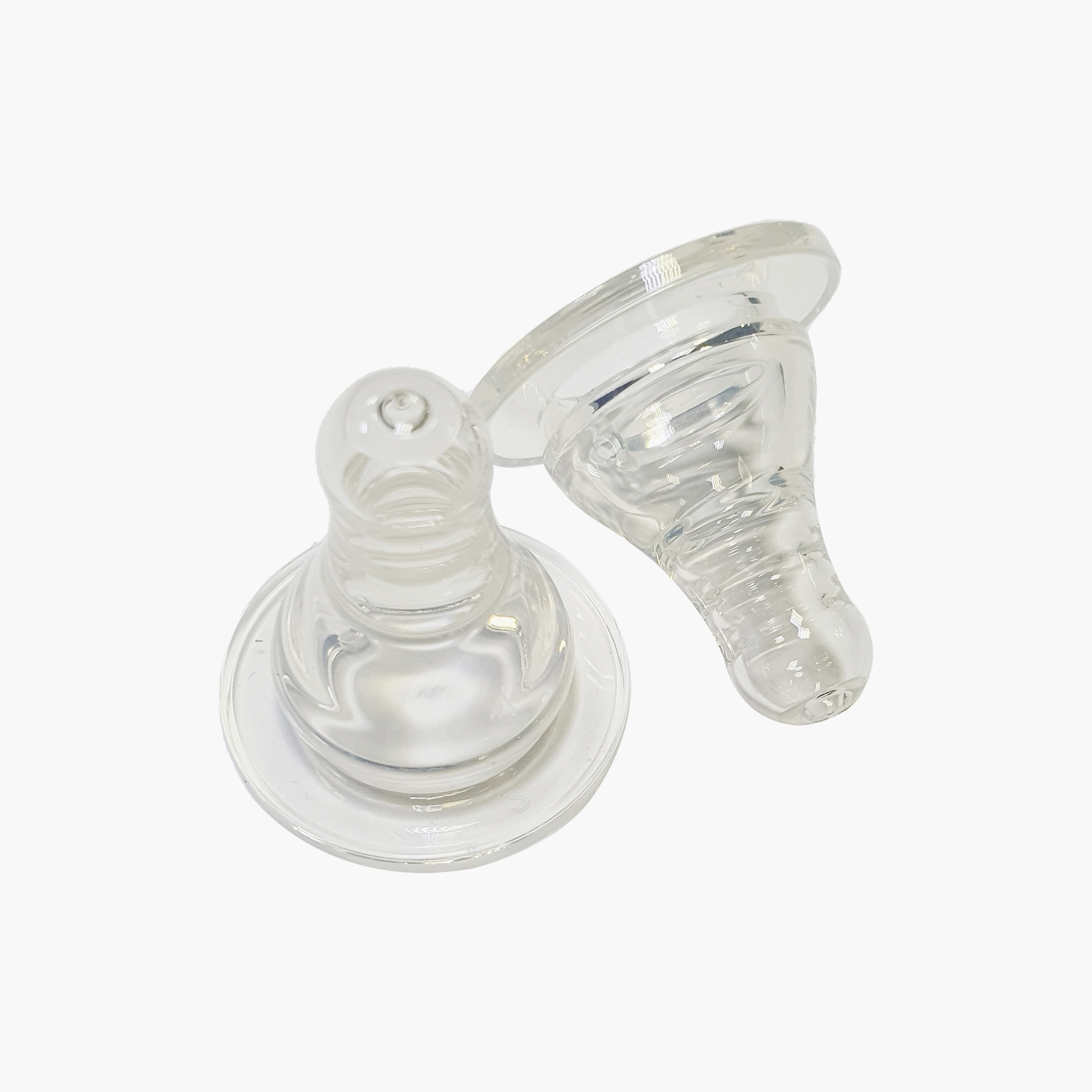 Optimal 2-Piece Narrow Neck Silicone Nipple, 0+ Months-baby-feeding-pacifiers-image-3