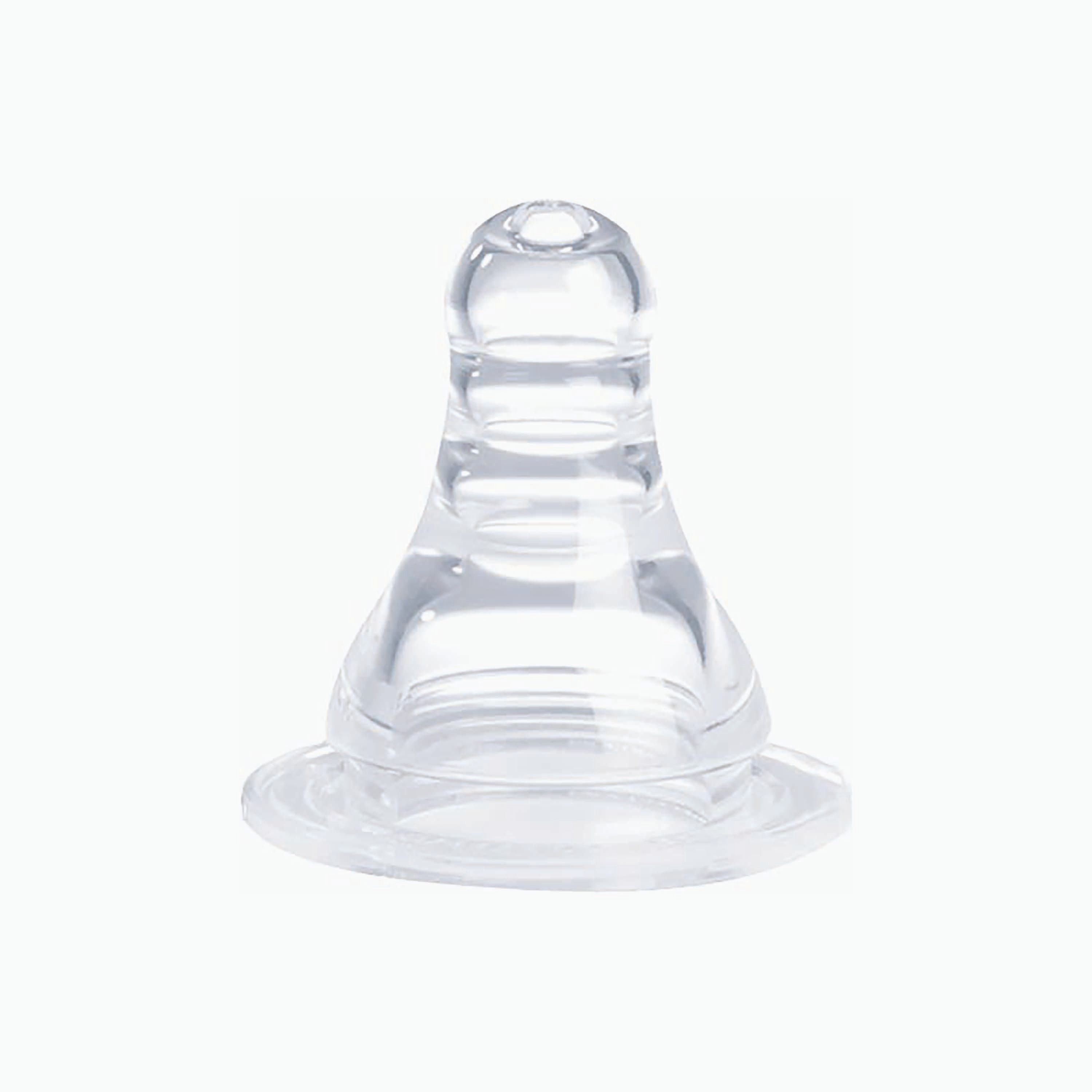 Optimal 2-Piece Narrow Neck Silicone Nipple, 0+ Months-baby-feeding-pacifiers-image-4