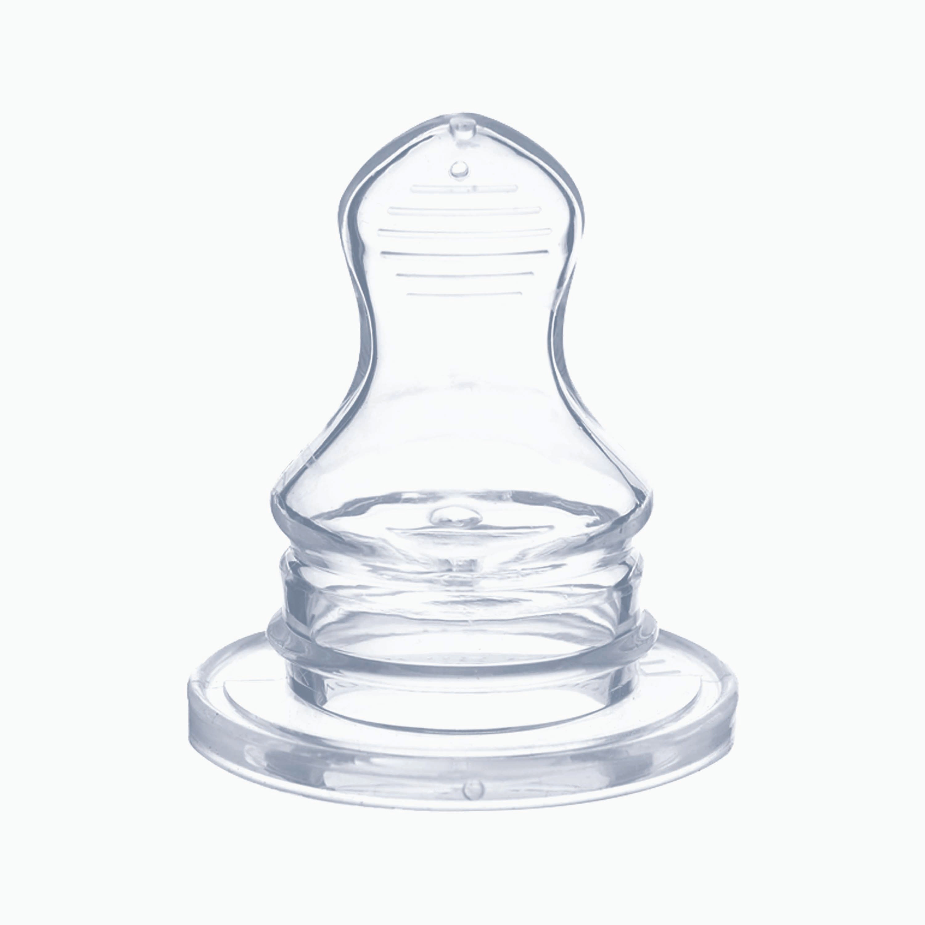 حلمة سيليكون لتقويم الأسنان برقبة ضيقة قطعتين من أوبتيمال, 6+ شهور-baby-feeding-feedingbottles-bottlesandteats-image-1