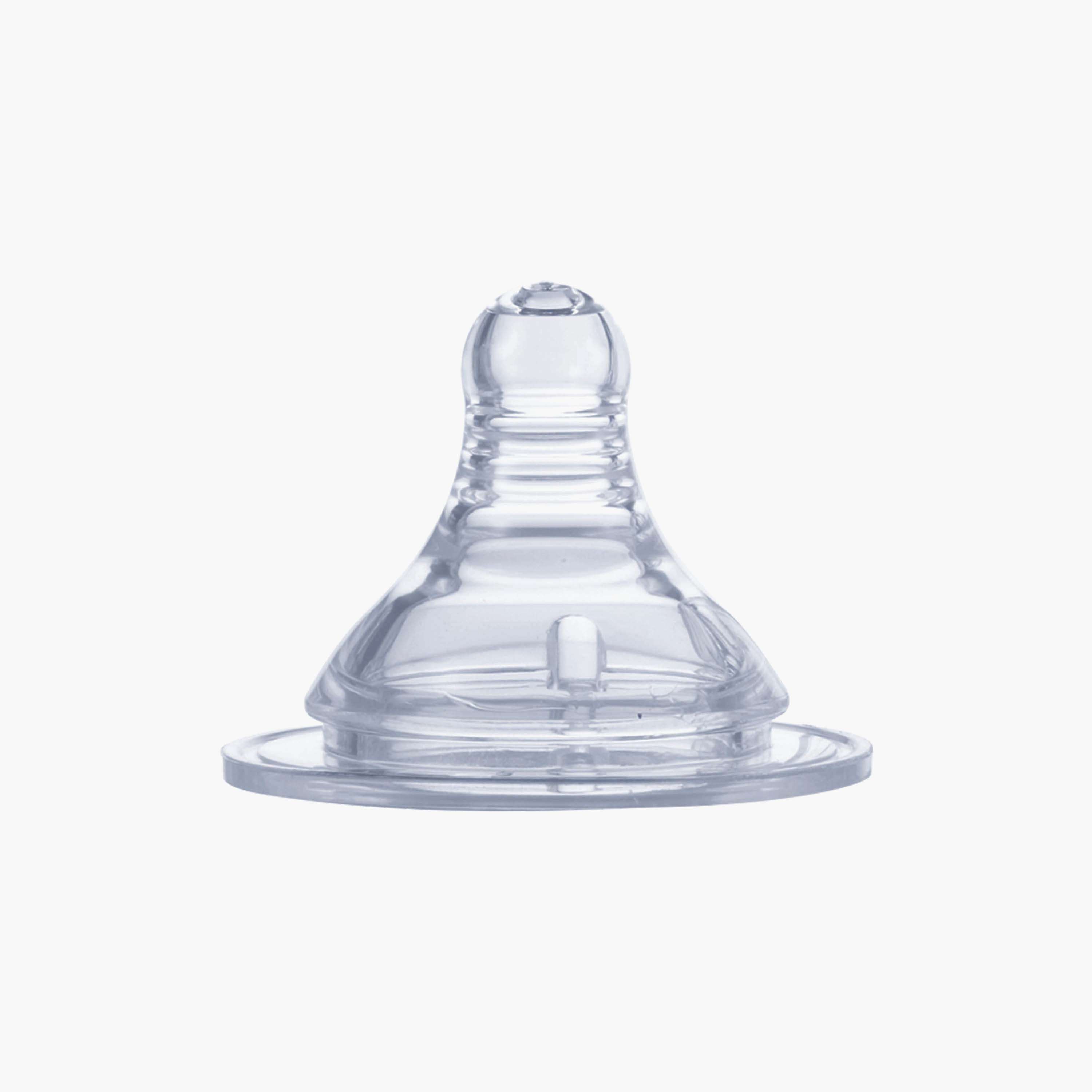 حلمة سيليكون برقبة واسعة قطعتين من أوبتيمال, 6+ شهور-baby-feeding-feedingbottles-bottlesandteats-image-1