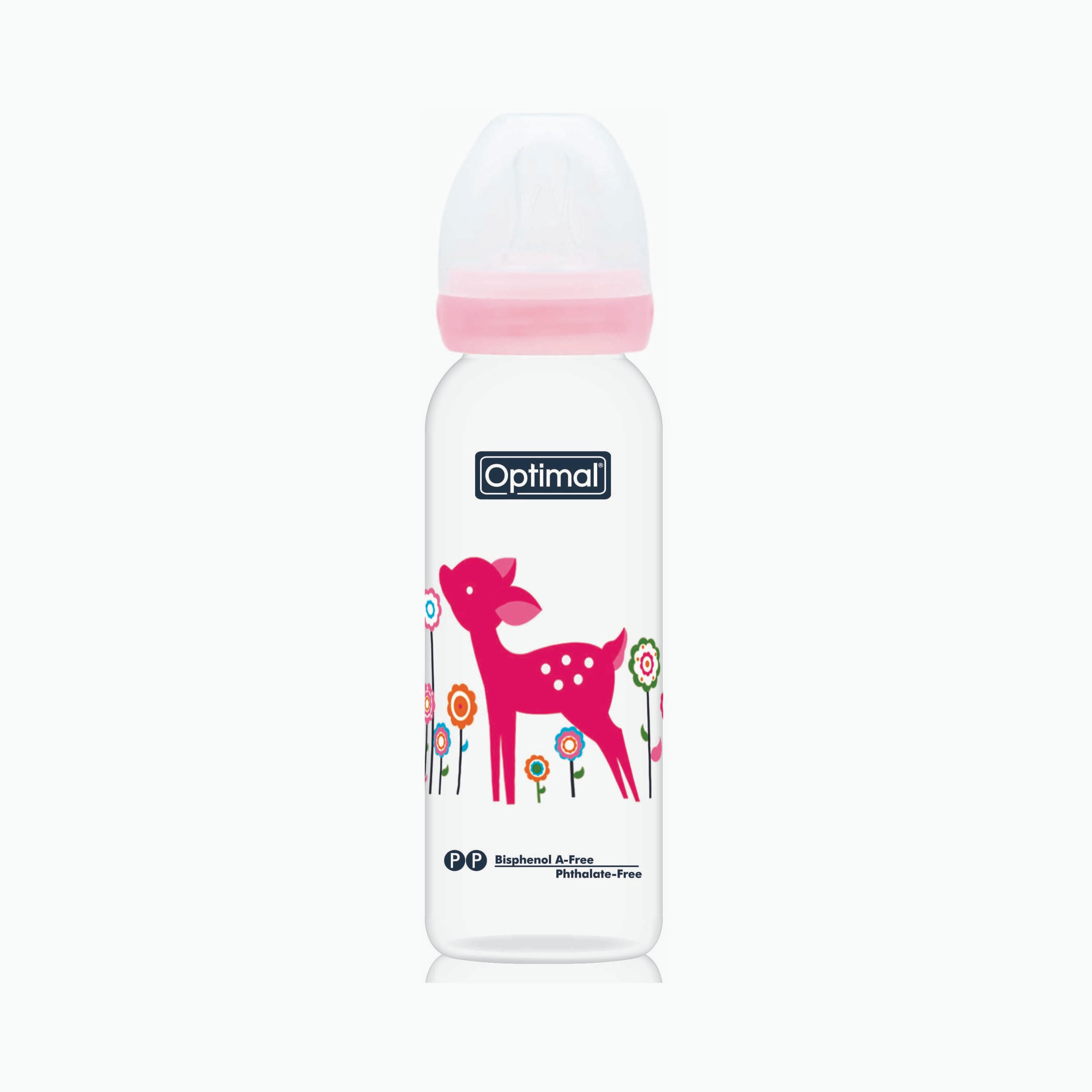 زجاجة رضاعة برقبة ضيقة من أوبتيمال, 240 مل-baby-feeding-feedingbottles-bottlesandteats-image-3