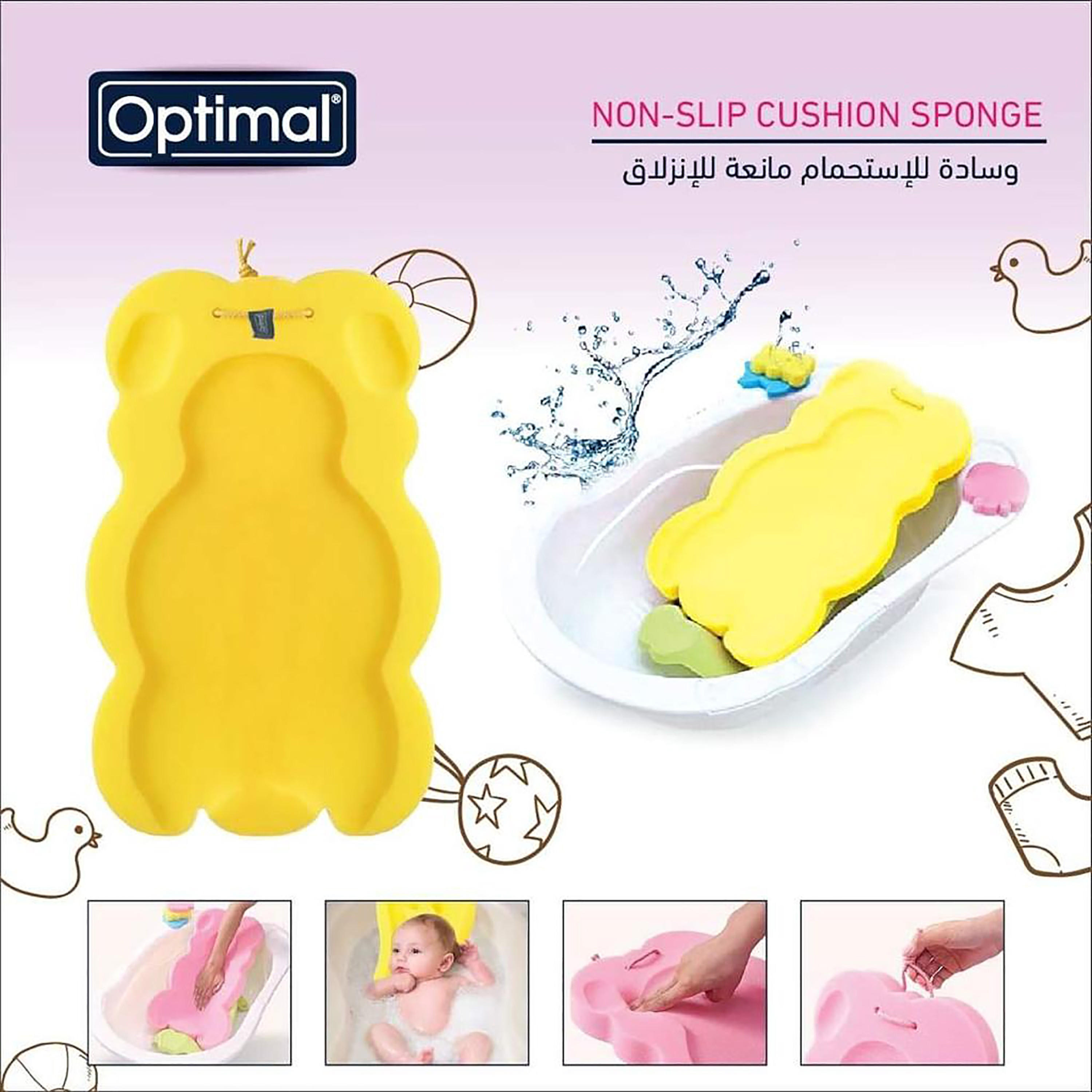 وسادة إسفنجية إستحمام للأطفال من أوبتيمال-beautyandpersonalcare-babycare-bathaccessories-image-9