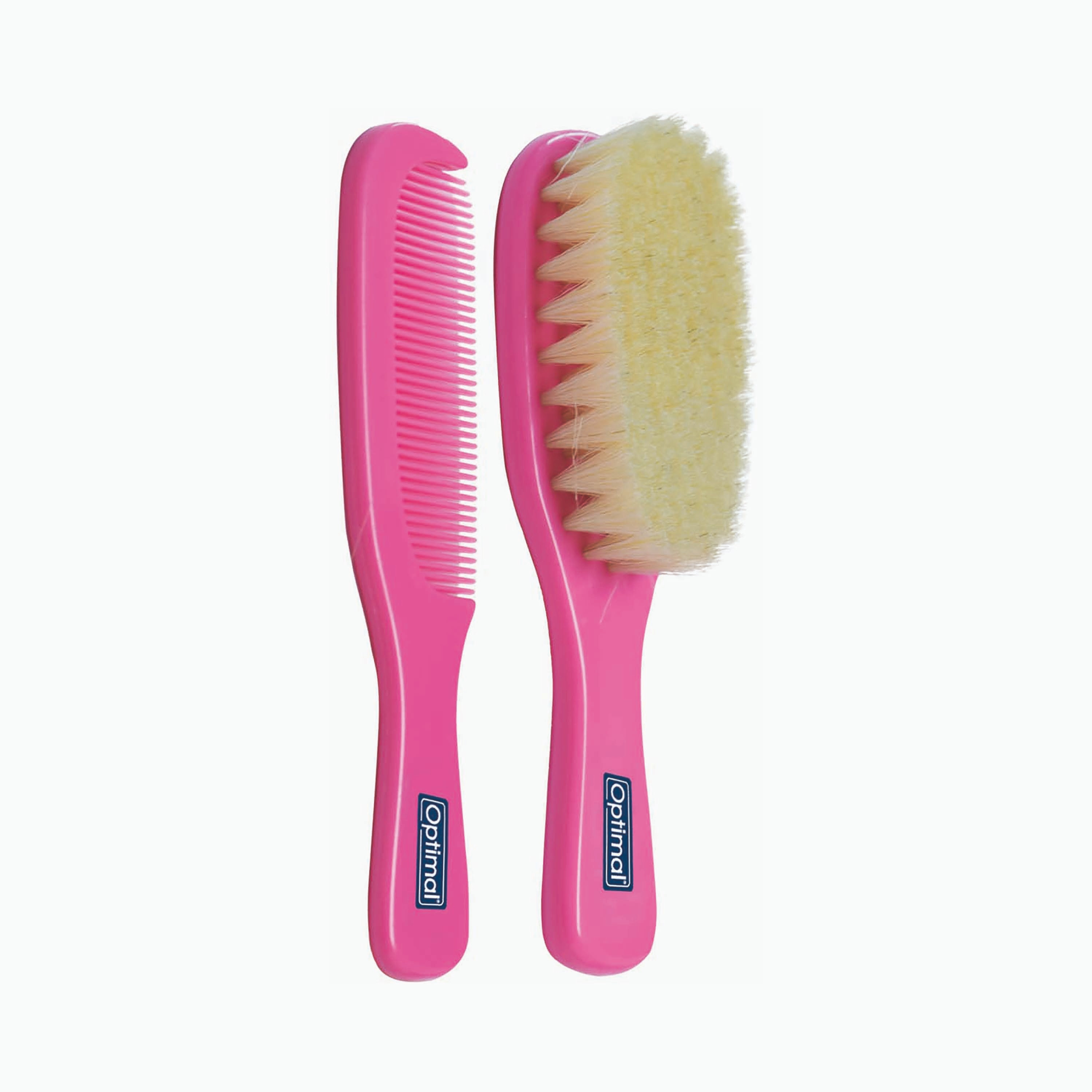 مجموعة مشط وفرشاة من أوبتيمال-baby-bathandcare-hairbodyskincare-image-4