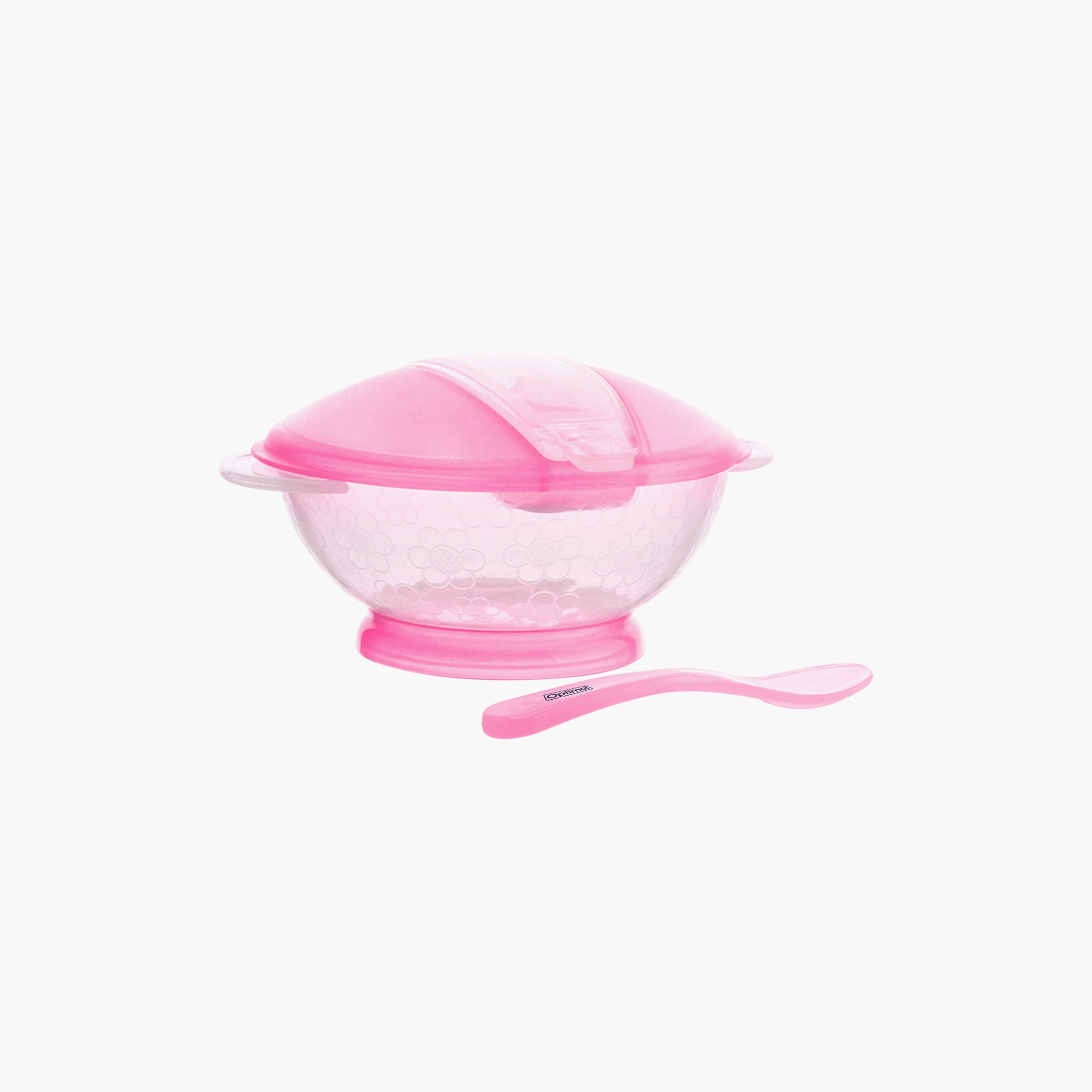 Optimal Feeding Bowl with Spoon, 4+ Months-baby-feeding-mealtimeessentials-image-1