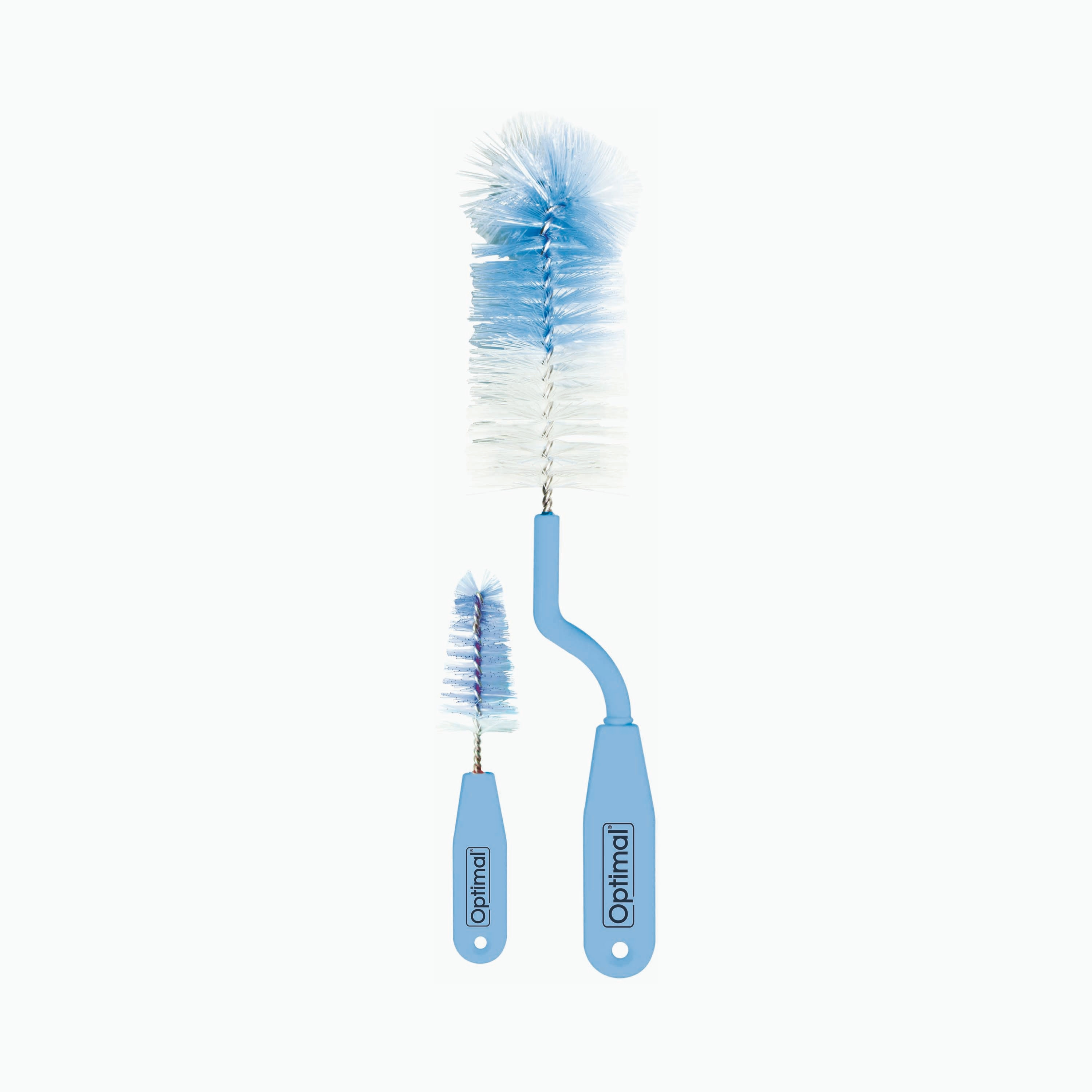 Optimal Rotary Bottle And Nipple Brush Set-baby-feeding-accessories-image-1
