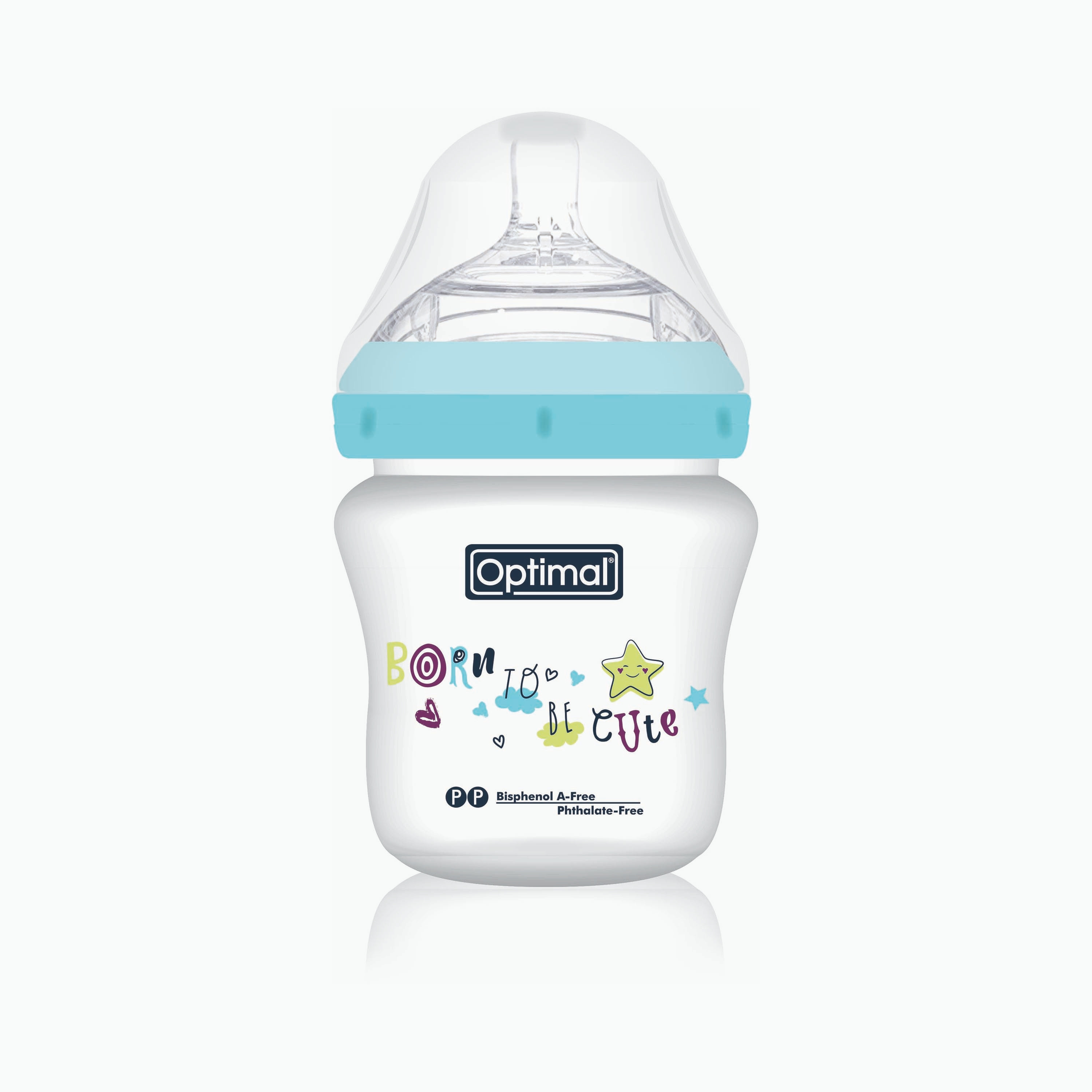 Optimal Mamilla Double Anti - Colic System, 210 ml, 0+ Months-baby-feeding-feedingbottles-bottlesandteats-image-1