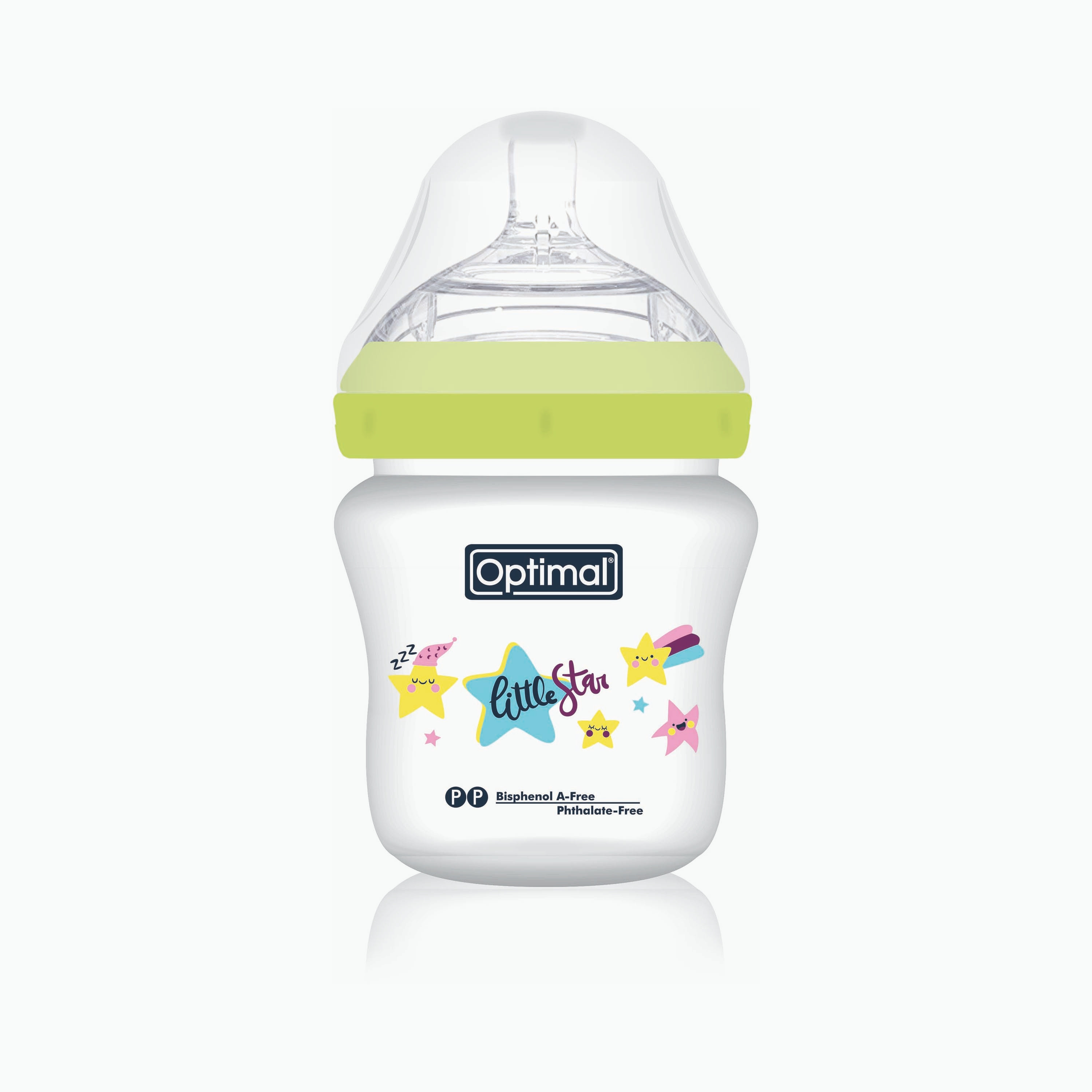 Optimal Mamilla Double Anti - Colic System, 210 ml, 0+ Months-baby-feeding-feedingbottles-bottlesandteats-image-2