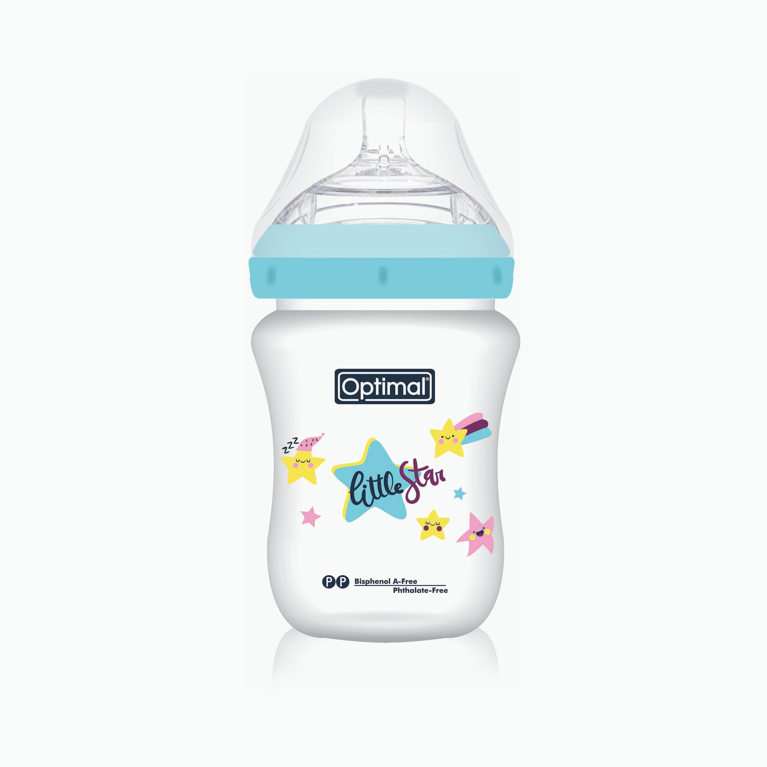 Optimal Mamilla Double Anti - Colic System, 300 ml, 0+ Months-baby-feeding-feedingbottles-bottlesandteats-image-1