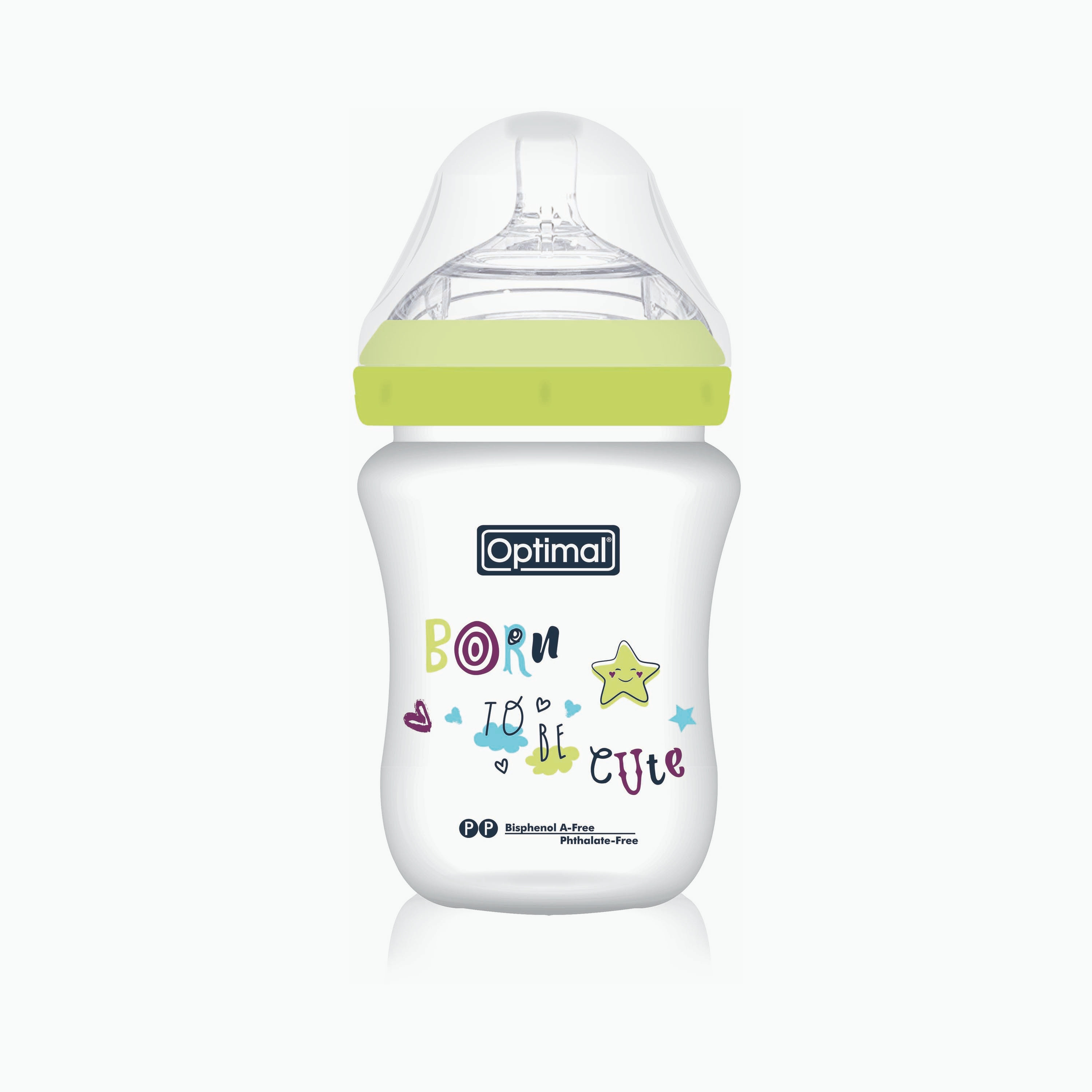 Optimal Mamilla Double Anti - Colic System, 300 ml, 0+ Months-baby-feeding-feedingbottles-bottlesandteats-image-2
