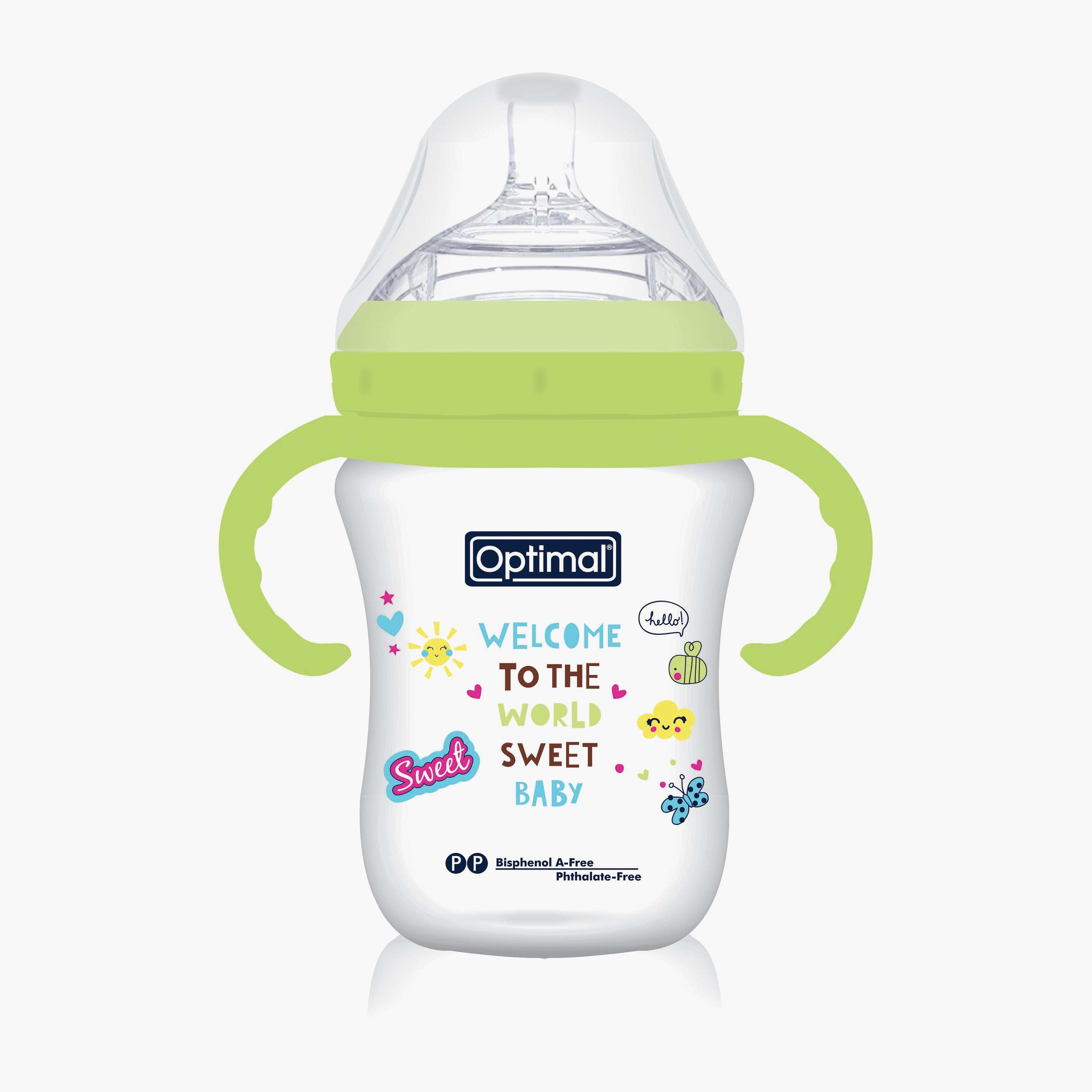 نظام مزدوج مانع للمغص ماميلا من أوبتيمال, 300 مل, 6+ شهور-baby-feeding-feedingbottles-bottlesandteats-image-1