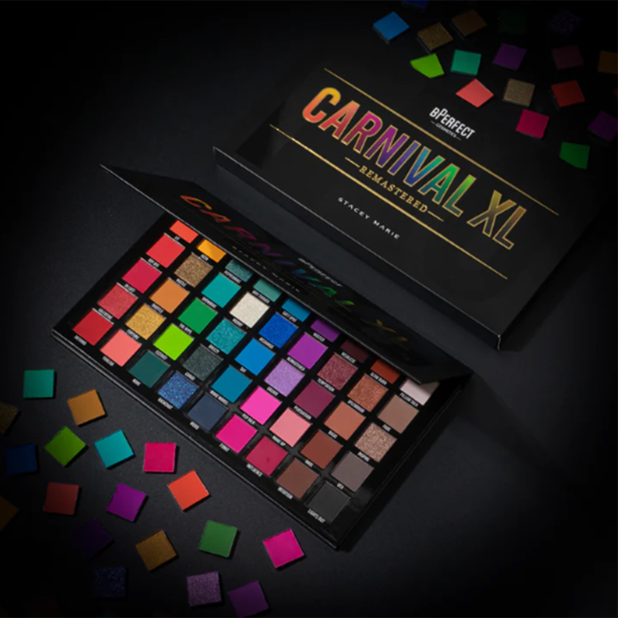 باليت ظلال عيون ستايسي ماري كرنفال أكس أل ريمسترد برو من بي بيرفيكت - 67.5 جرام-beautyandpersonalcare-makeup-eyes-eyeshadows-image-4