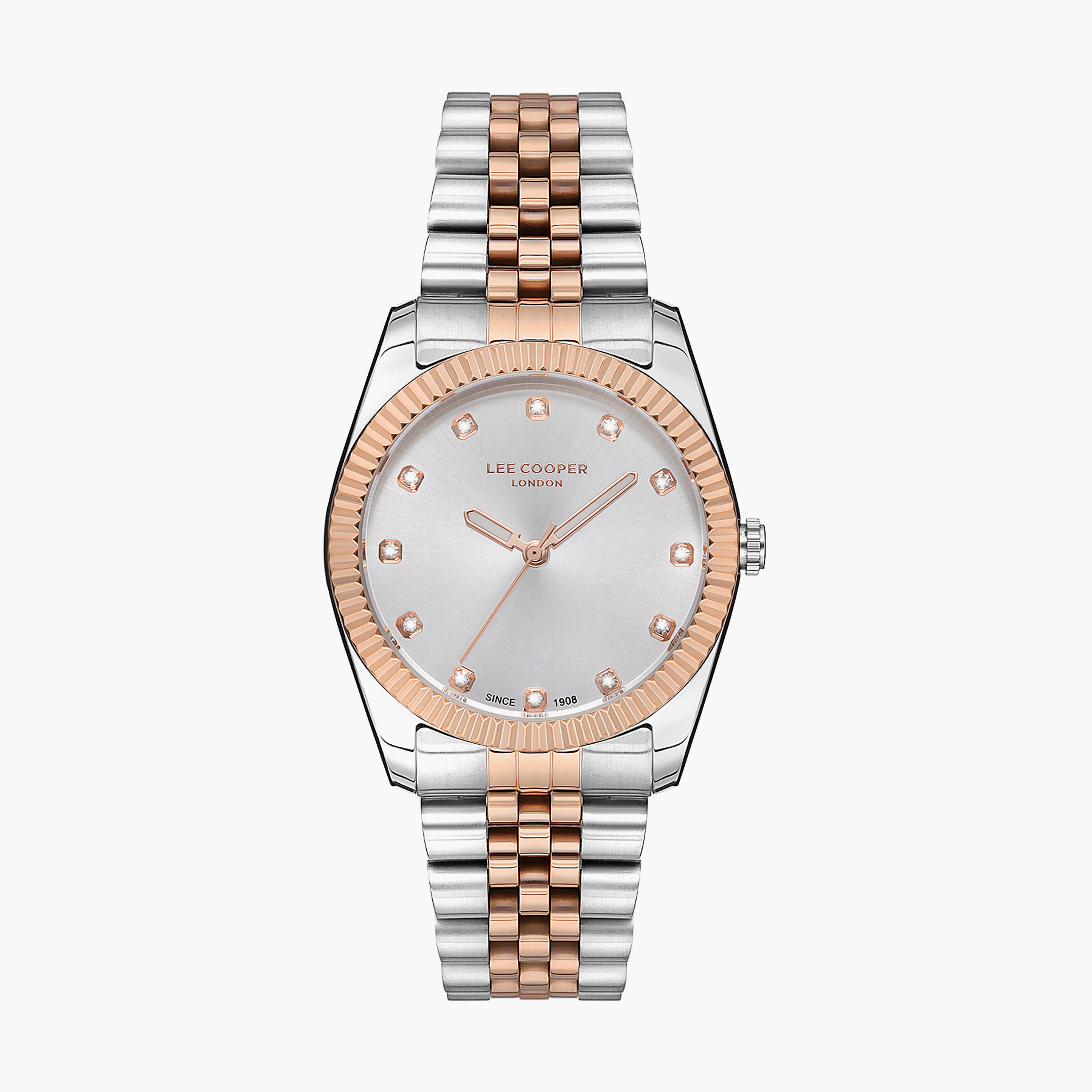 Lee cooper on sale watches rose gold