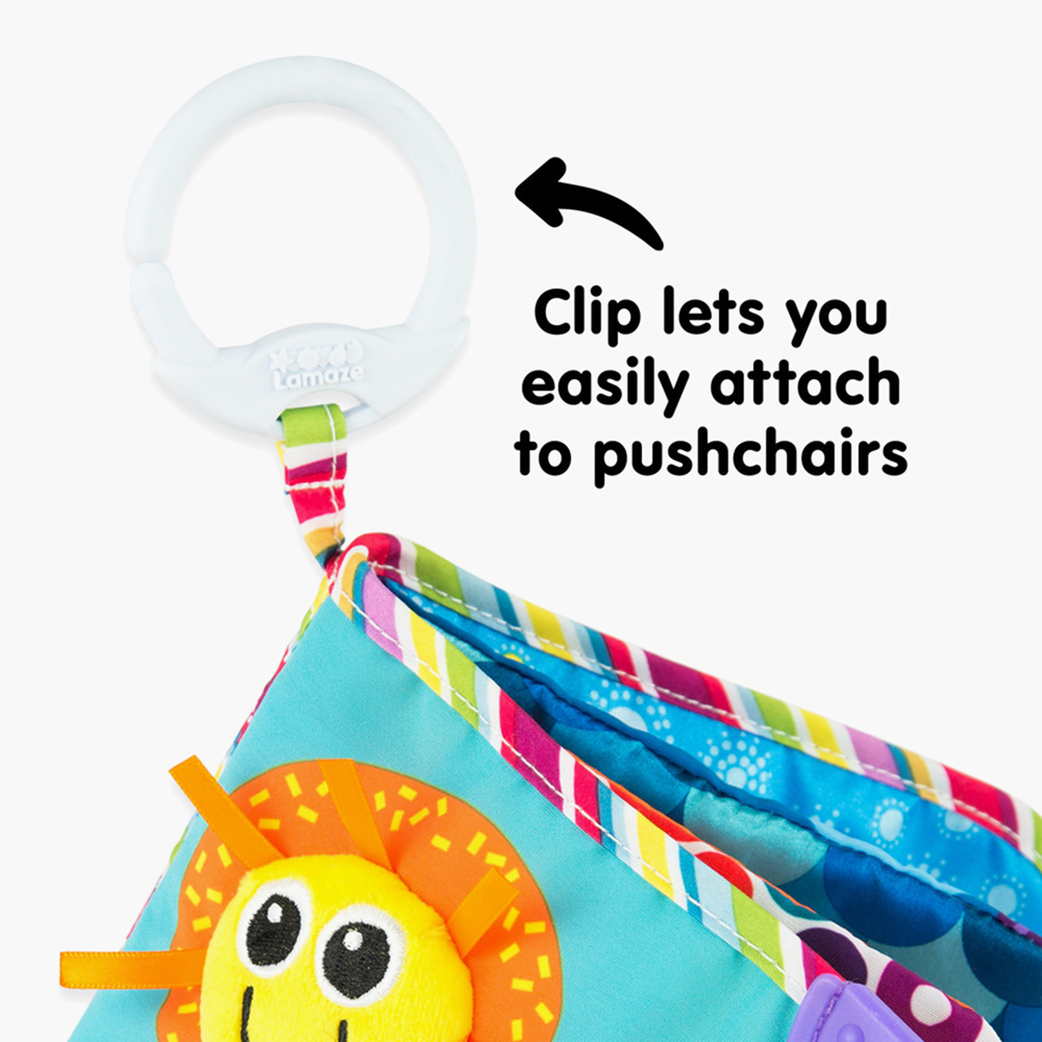 Lamaze Friends Clip-On Book Toy-baby-gear-travelaccessories-image-7