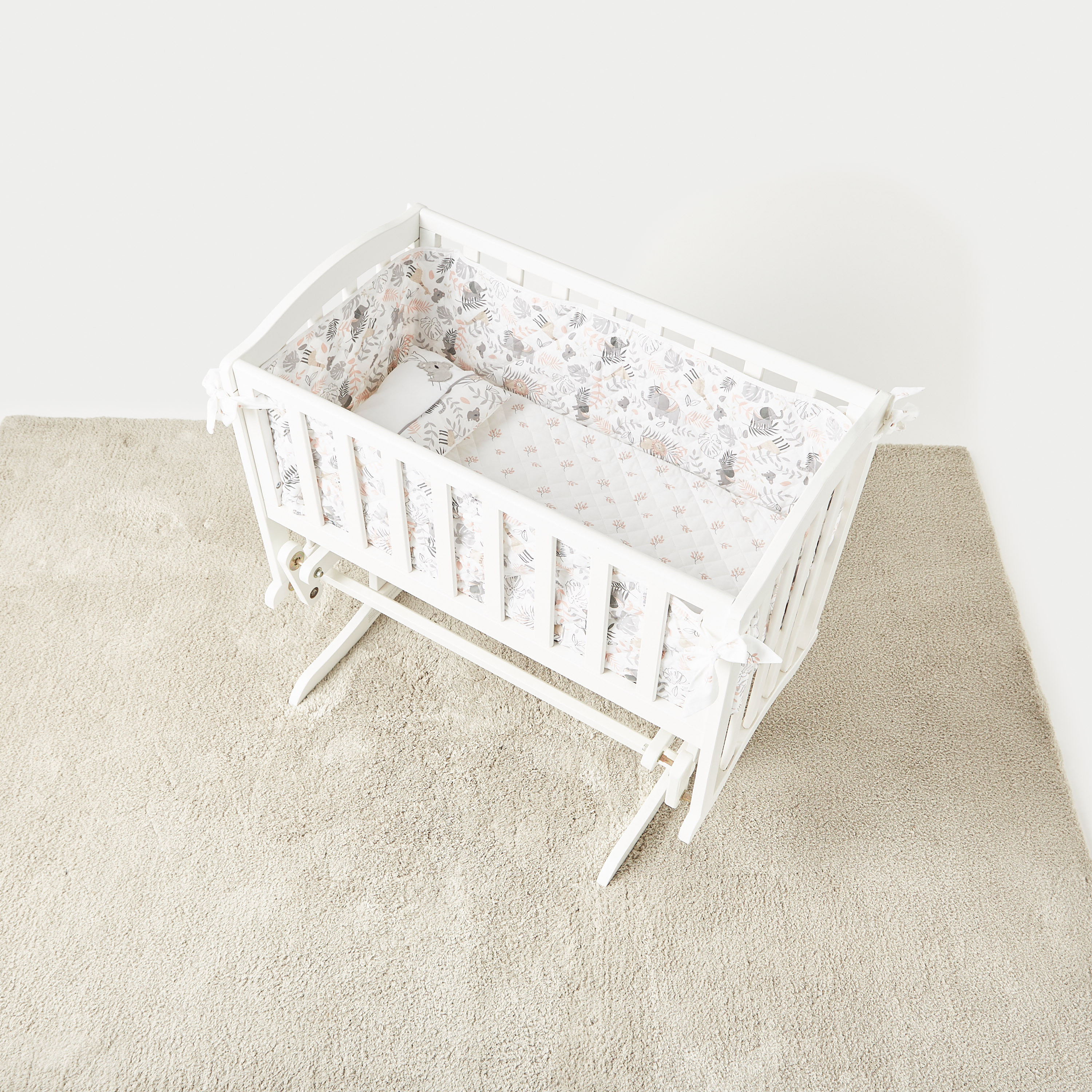 Juniors Printed 4-Piece Cradle Bedding Set-baby-nursery-babybedding-image-9