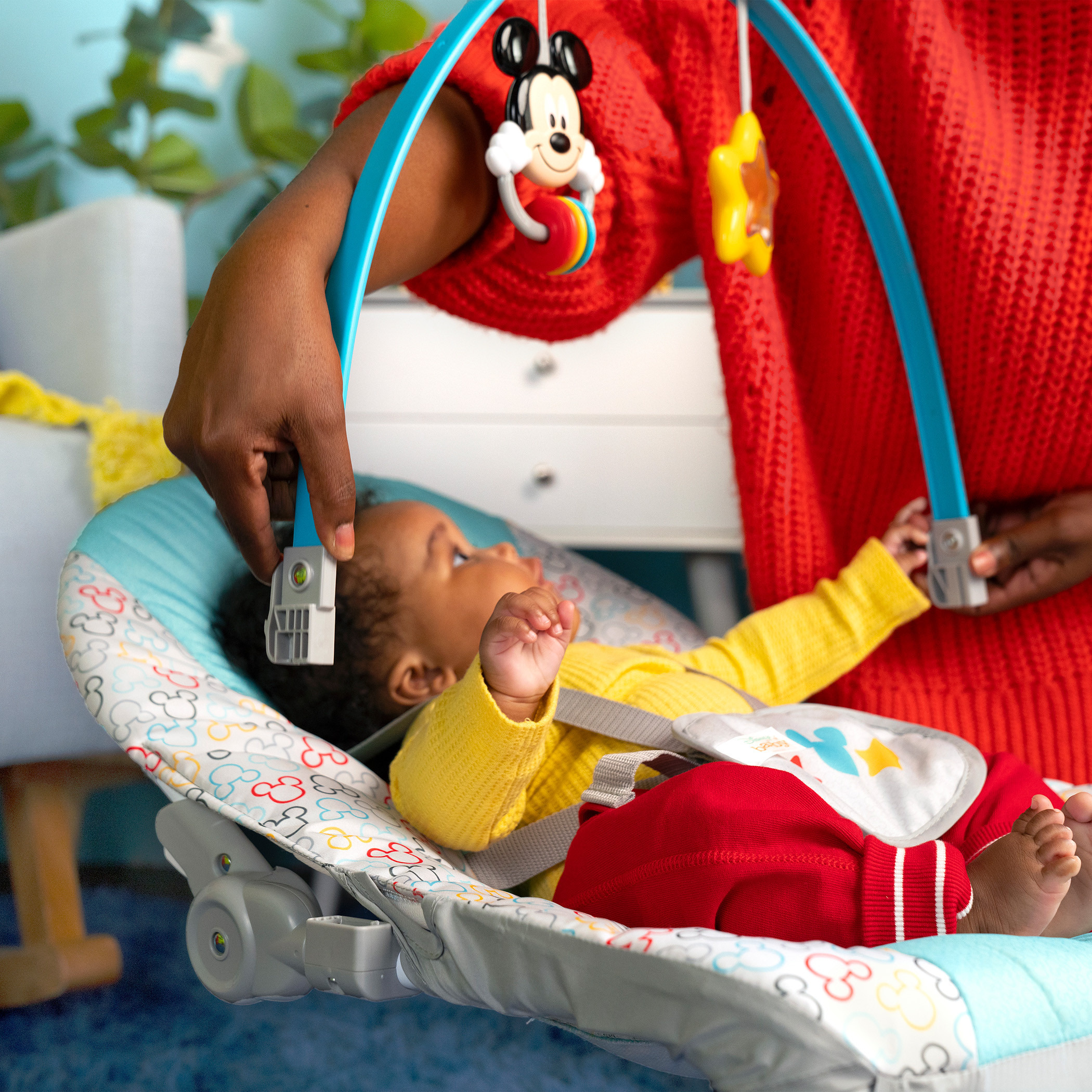 Bright Starts Mickey Mouse Original Besties Infant-to-Toddler Rocker-baby-infantactivity-rockers-image-7