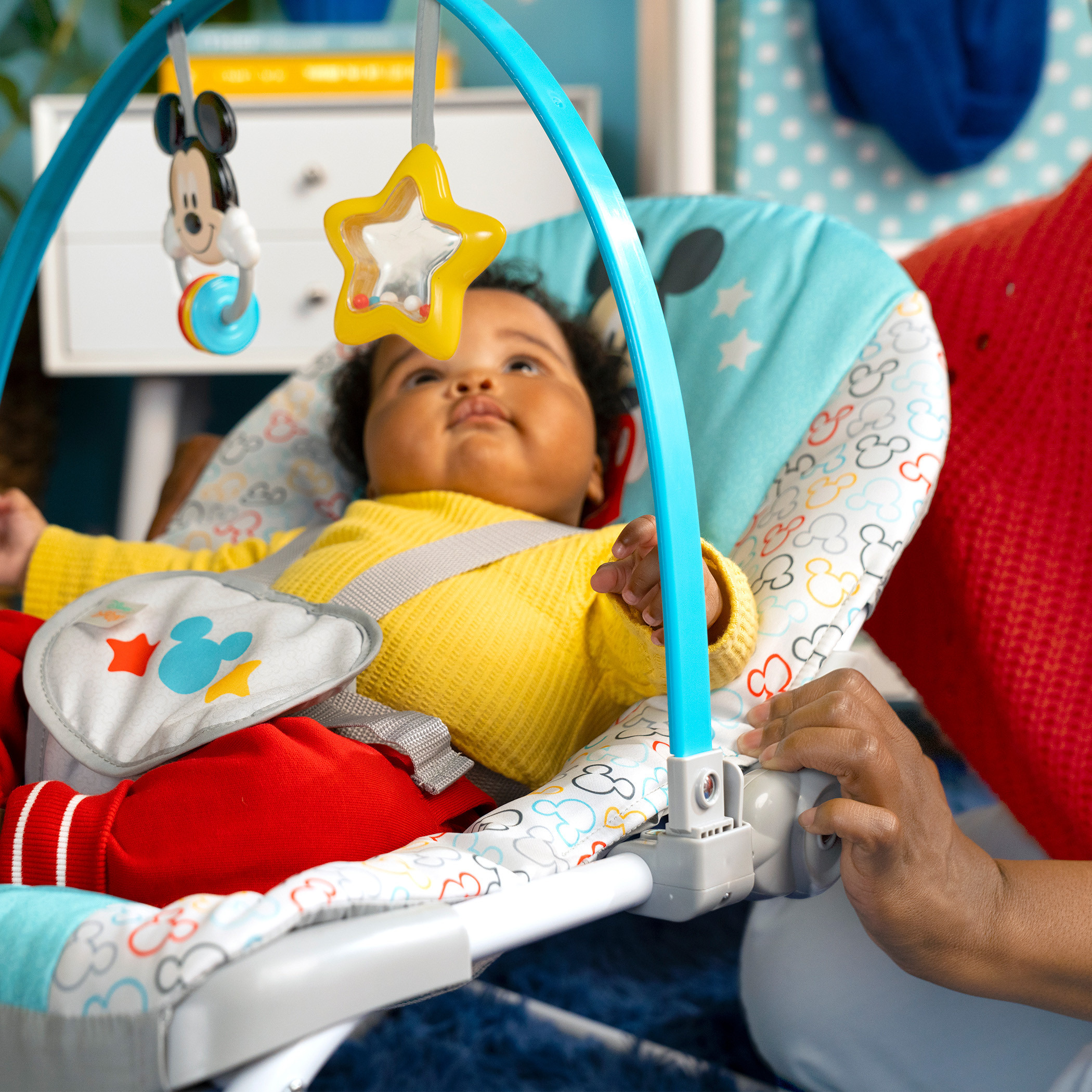 Bright Starts Mickey Mouse Original Besties Infant-to-Toddler Rocker-baby-infantactivity-rockers-image-8