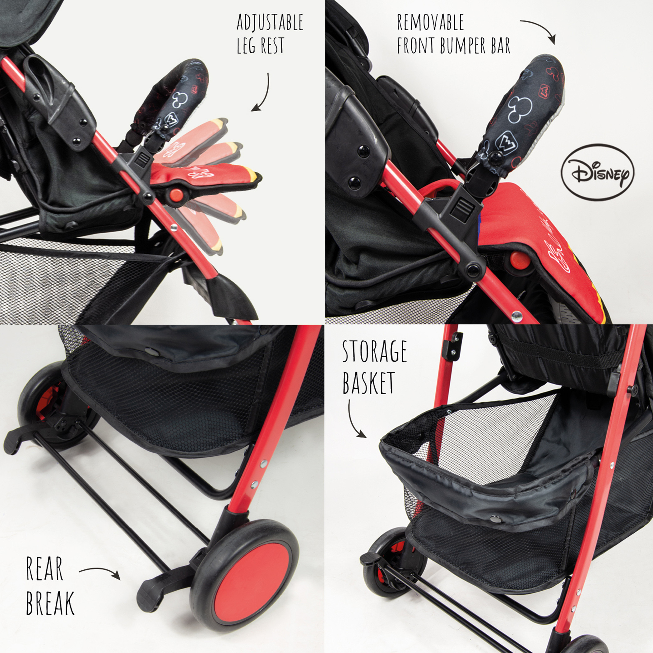 Mickey mouse sales stroller mothercare