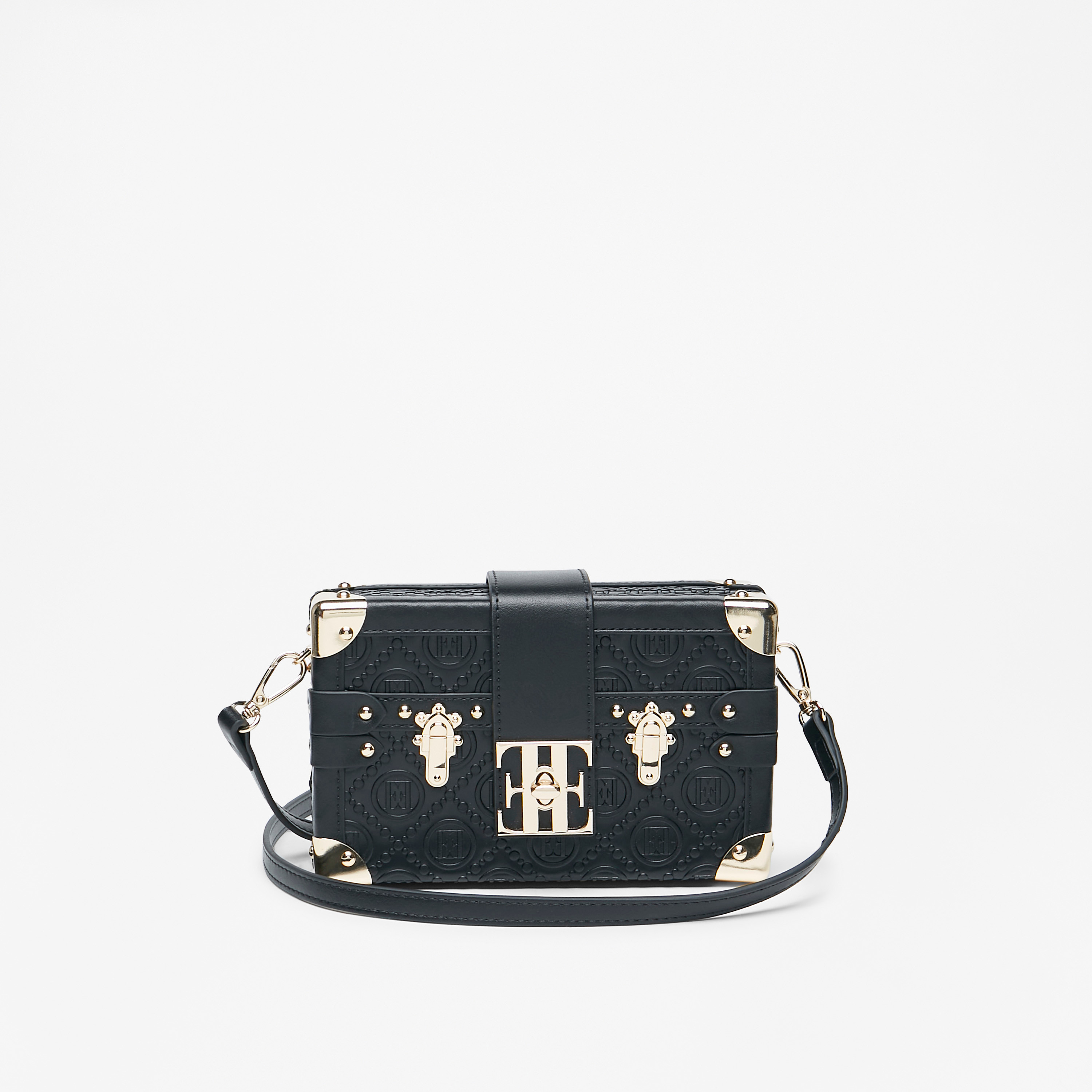 Elle Metal Accent Crossbody Bag with Detachable Strap-women-bagsandwallets-handbags-image-9