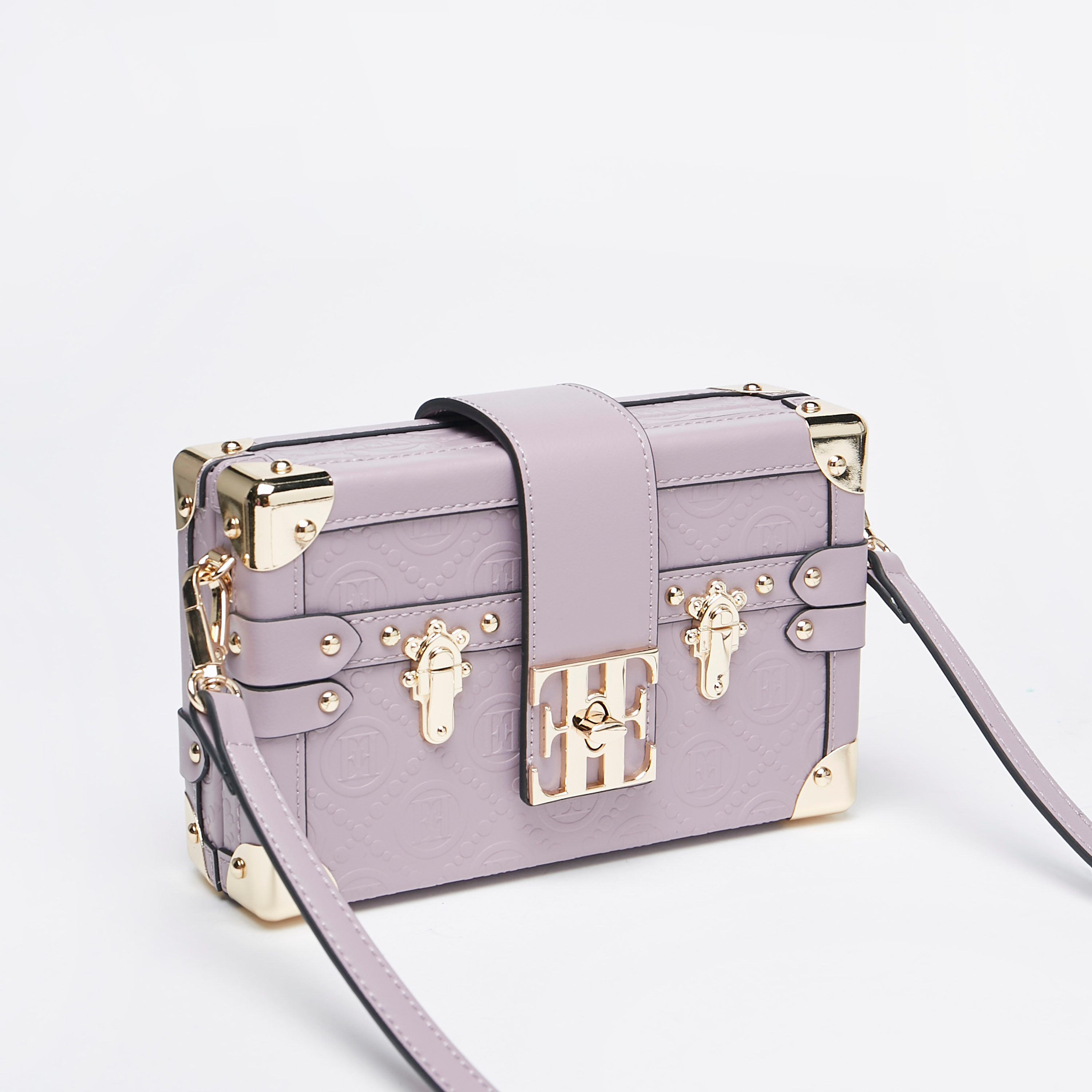 Elle Metal Accent Crossbody Bag with Detachable Strap-women-bagsandwallets-handbags-image-2