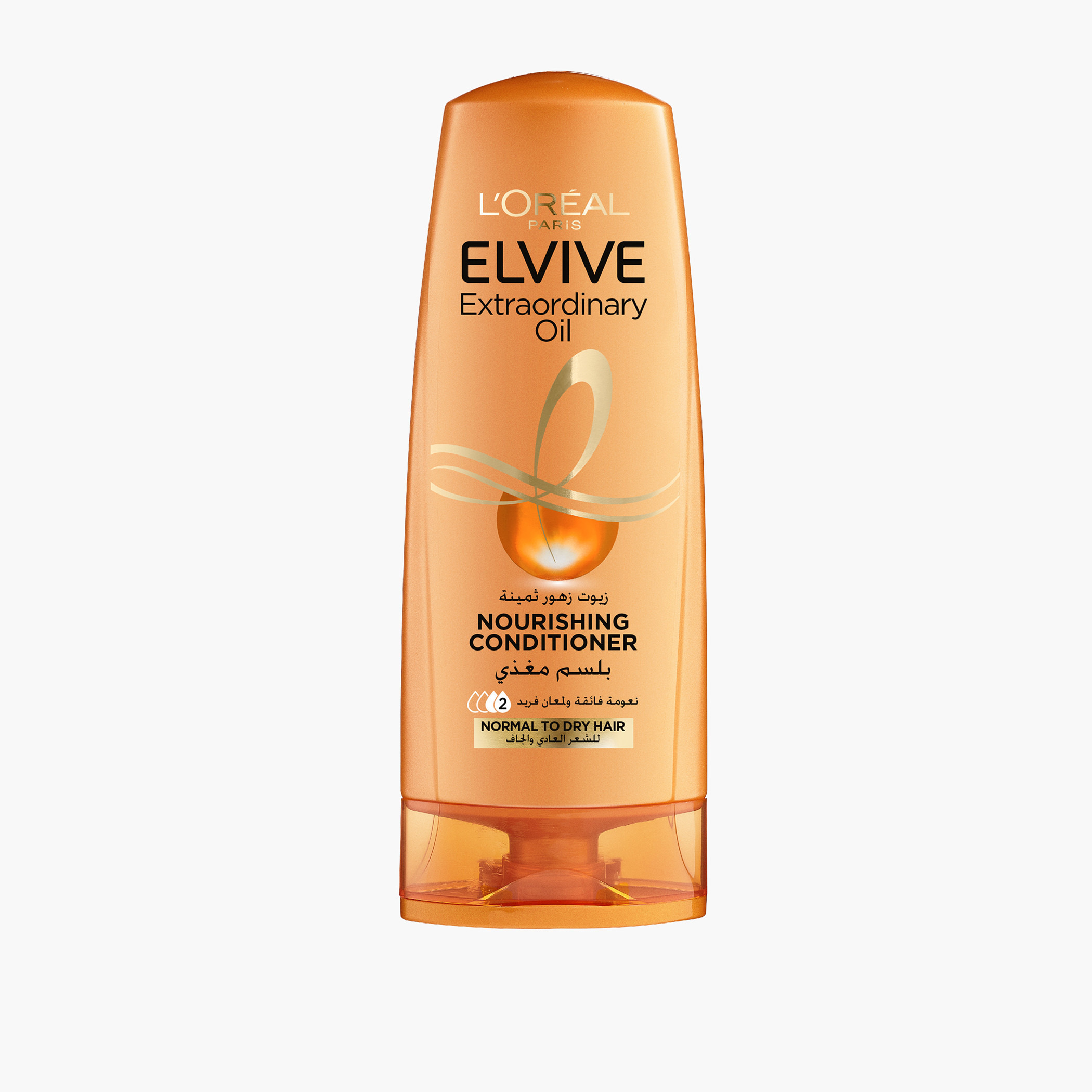 بلسم إلفيف إكسترا أورديناري أويل نوريشينج من لوريال باريس- 360 مل-beautyandpersonalcare-hair-haircare-conditioners-image-1