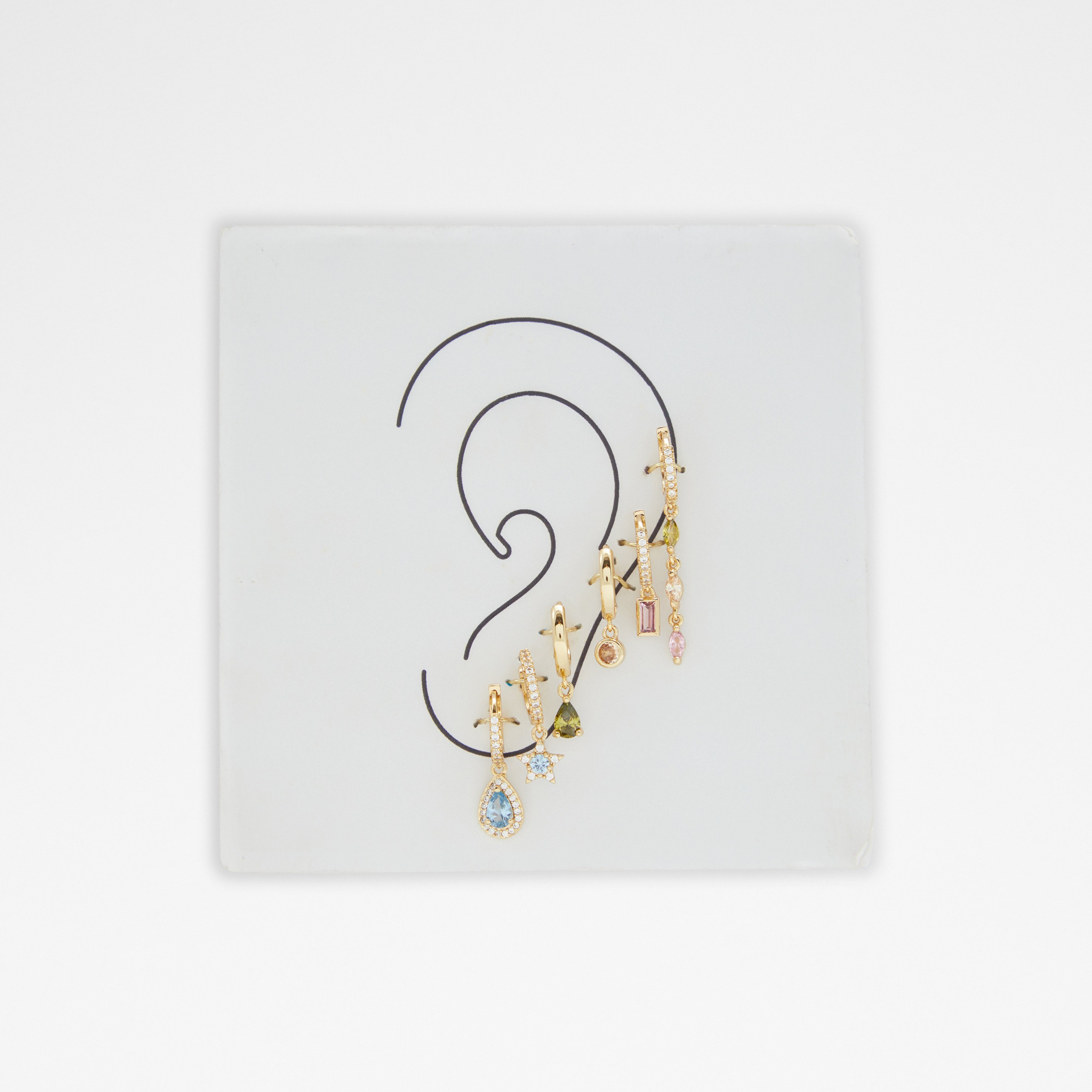 طقم نسائي مكون من 3 أزواج من الأقراط من ألدو ثاوث-women-watchesandjewellery-jewellery-earrings-image-2