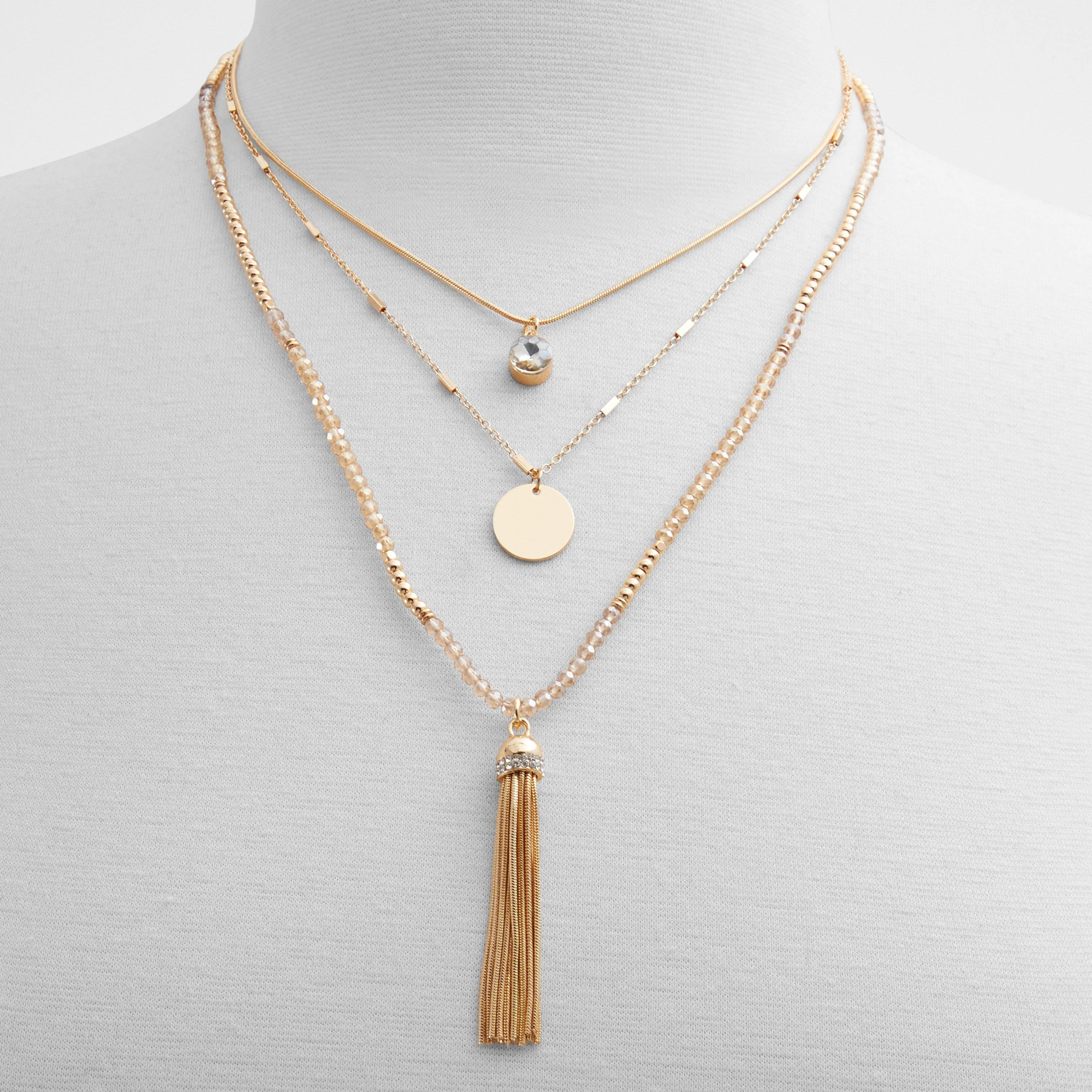 قلادة الطبقات النسائية مع إغلاق جراد البحر من ألدو سوسين-women-watchesandjewellery-jewellery-necklacesandpendants-image-2