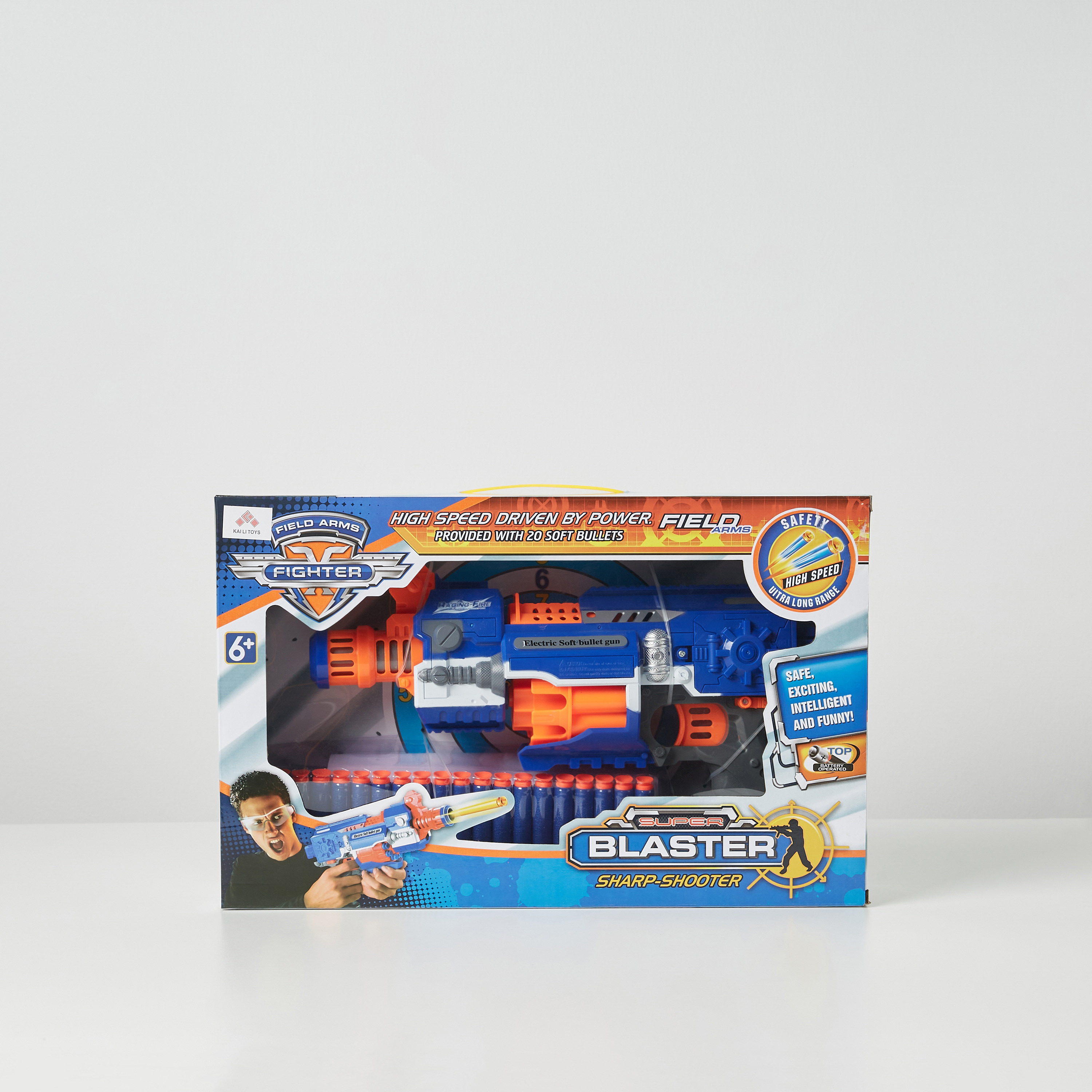 لعبة مسدس رصاص ناعم شبه أوتوماتيك من رانجينج فاير-toys-outdoor-gunsandfoamblasters-image-5