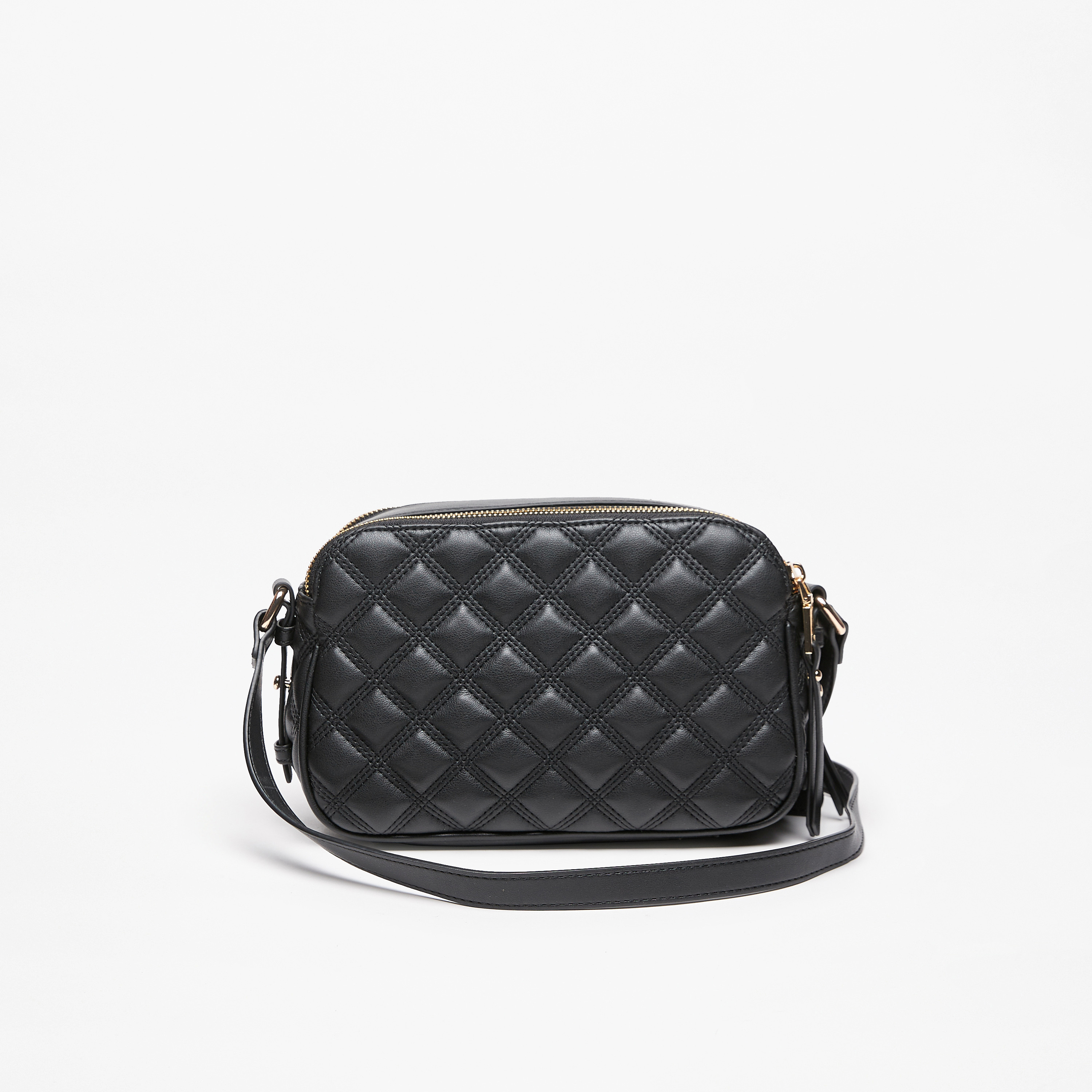 شنطة كروس بودي مبطّنة بحزام قابل للتعديل وسحّاب إغلاق من سيليست-women-bagsandwallets-handbags-image-1