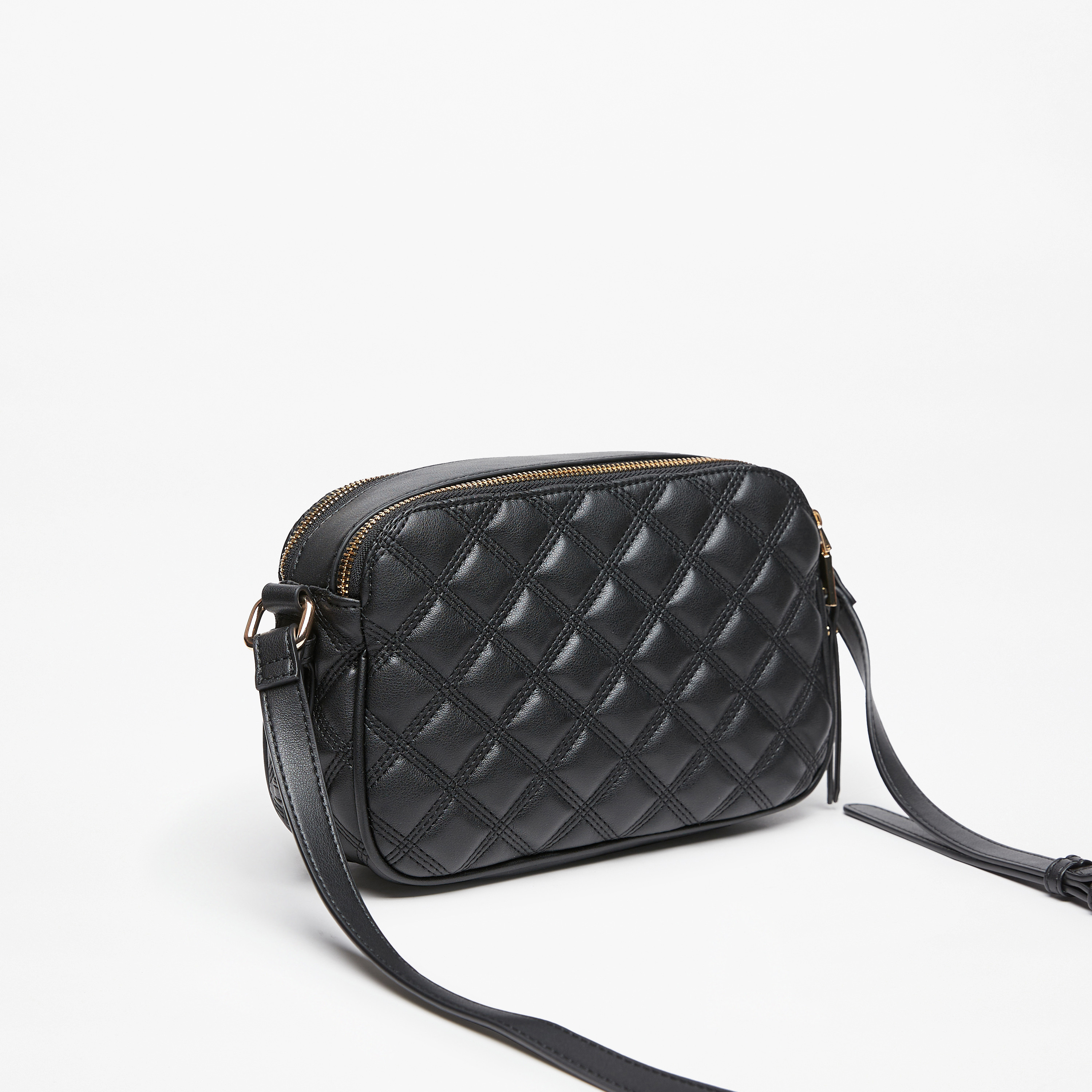 شنطة كروس بودي مبطّنة بحزام قابل للتعديل وسحّاب إغلاق من سيليست-women-bagsandwallets-handbags-image-2