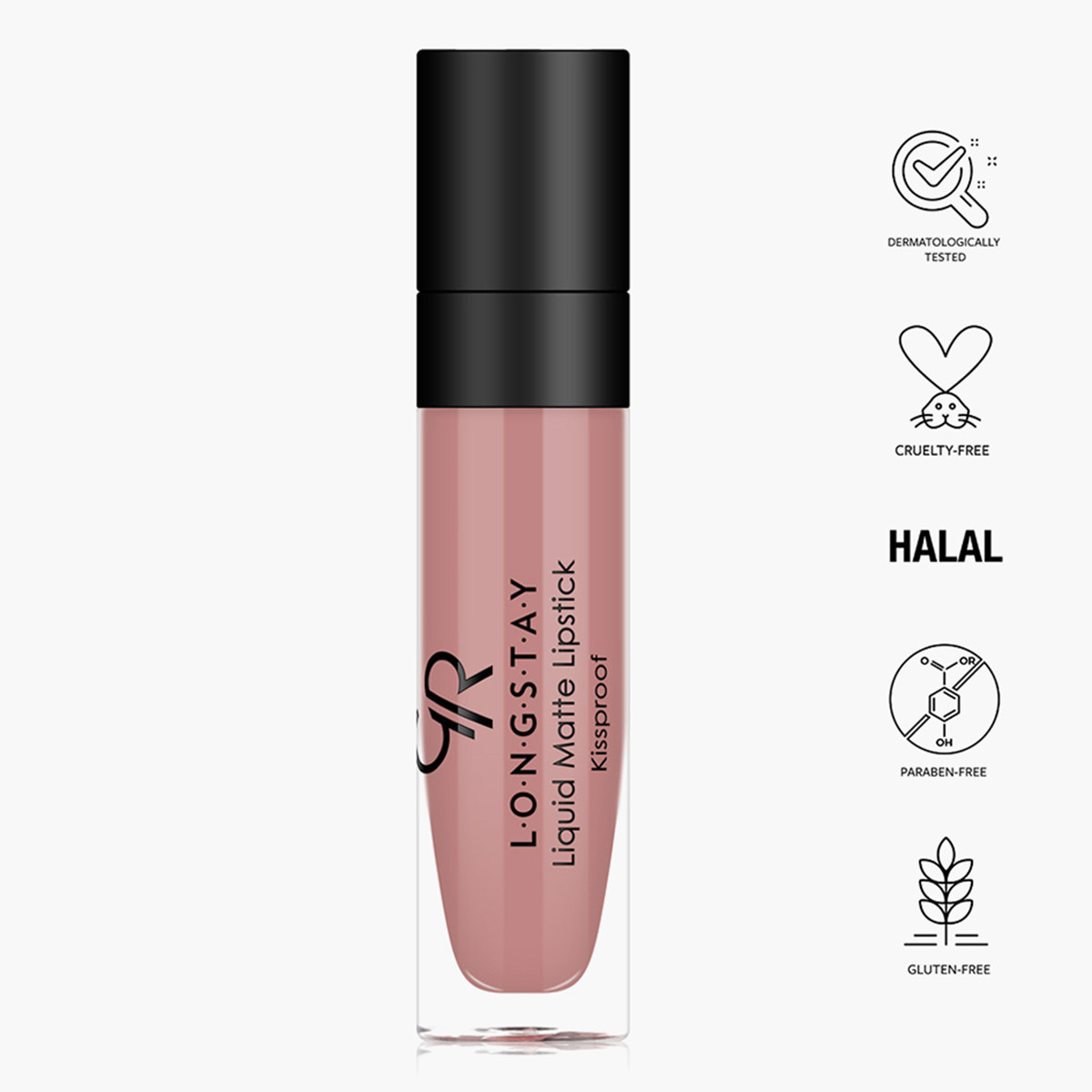 أحمر شفاه سائل مطفي لونجستاي من جولدن روز - 5.5 مل-beautyandpersonalcare-makeup-lips-lipsticks-image-3