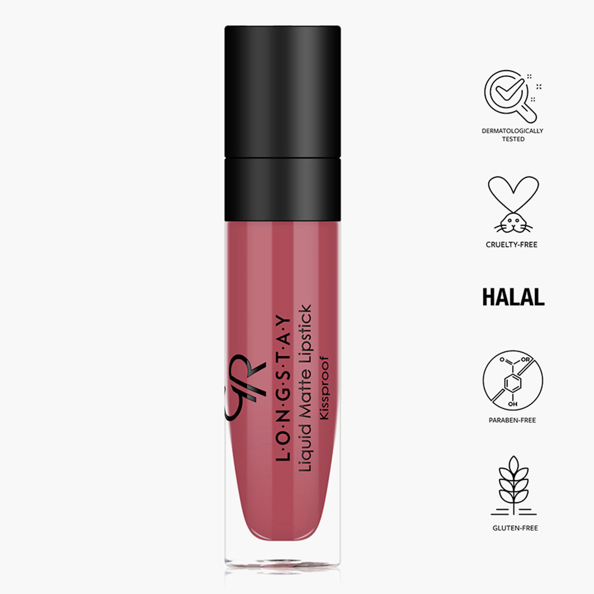أحمر شفاه سائل مطفي لونجستاي من جولدن روز - 5.5 مل-beautyandpersonalcare-makeup-lips-lipsticks-image-6