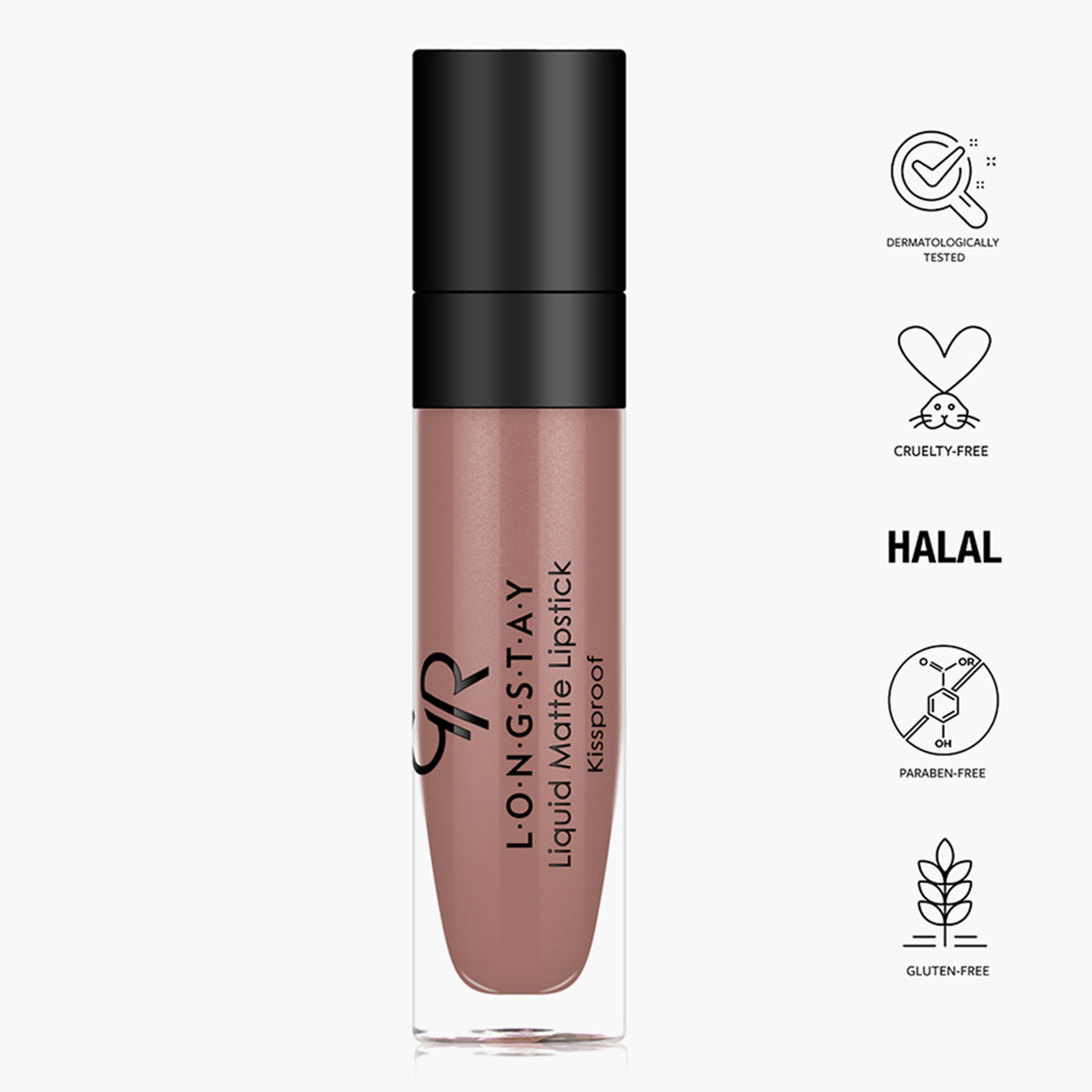 أحمر شفاه سائل مطفي لونجستاي من جولدن روز - 5.5 مل-beautyandpersonalcare-makeup-lips-lipsticks-image-33