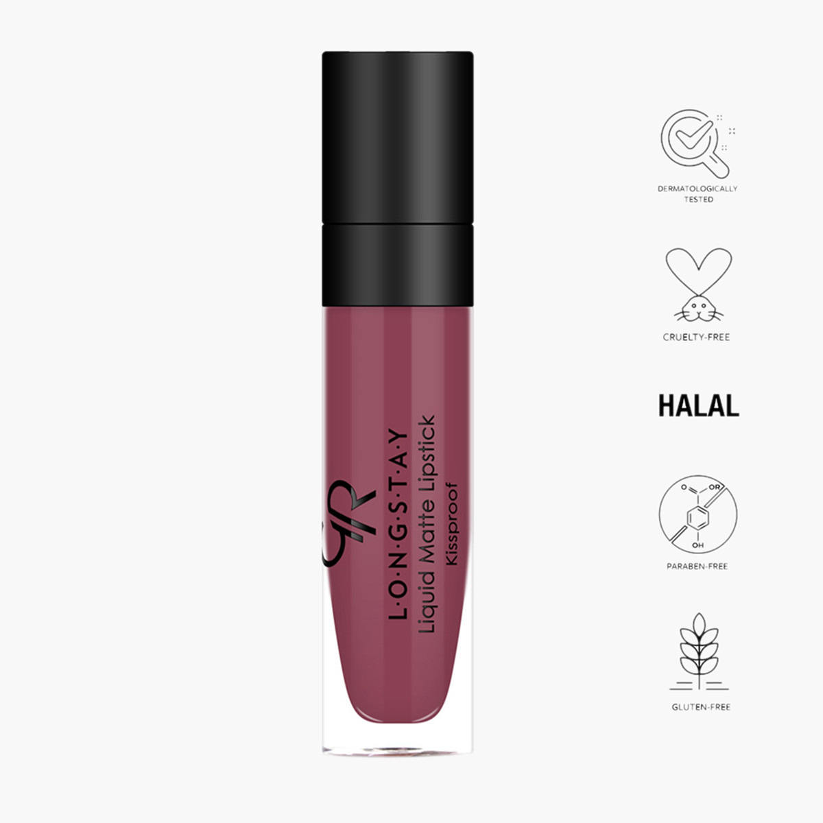 أحمر شفاه سائل مطفي لونجستاي من جولدن روز - 5.5 مل-beautyandpersonalcare-makeup-lips-lipsticks-image-42