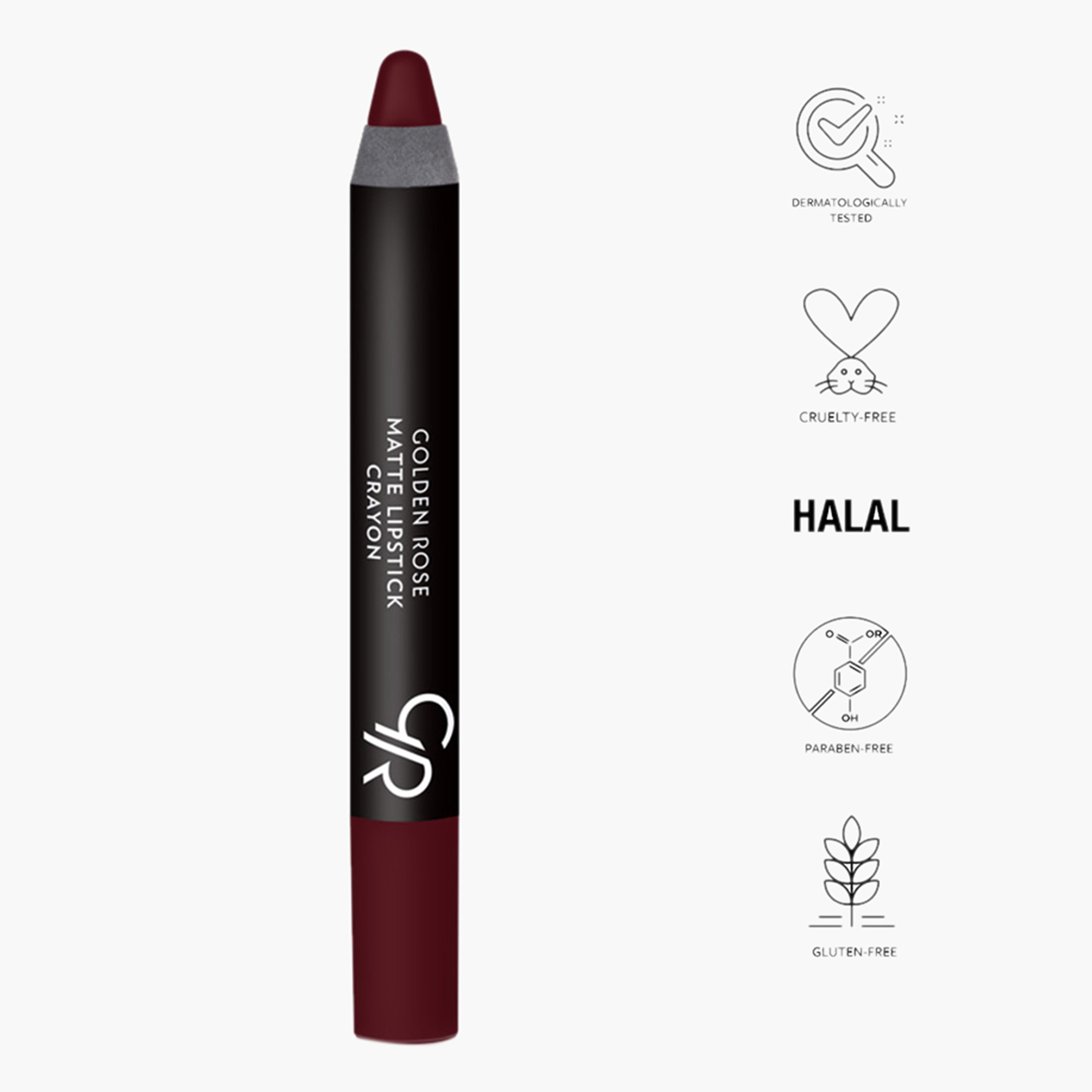 قلم أحمر شفاه لون مطفي من جولدن روز-beautyandpersonalcare-makeup-lips-lipsticks-image-6