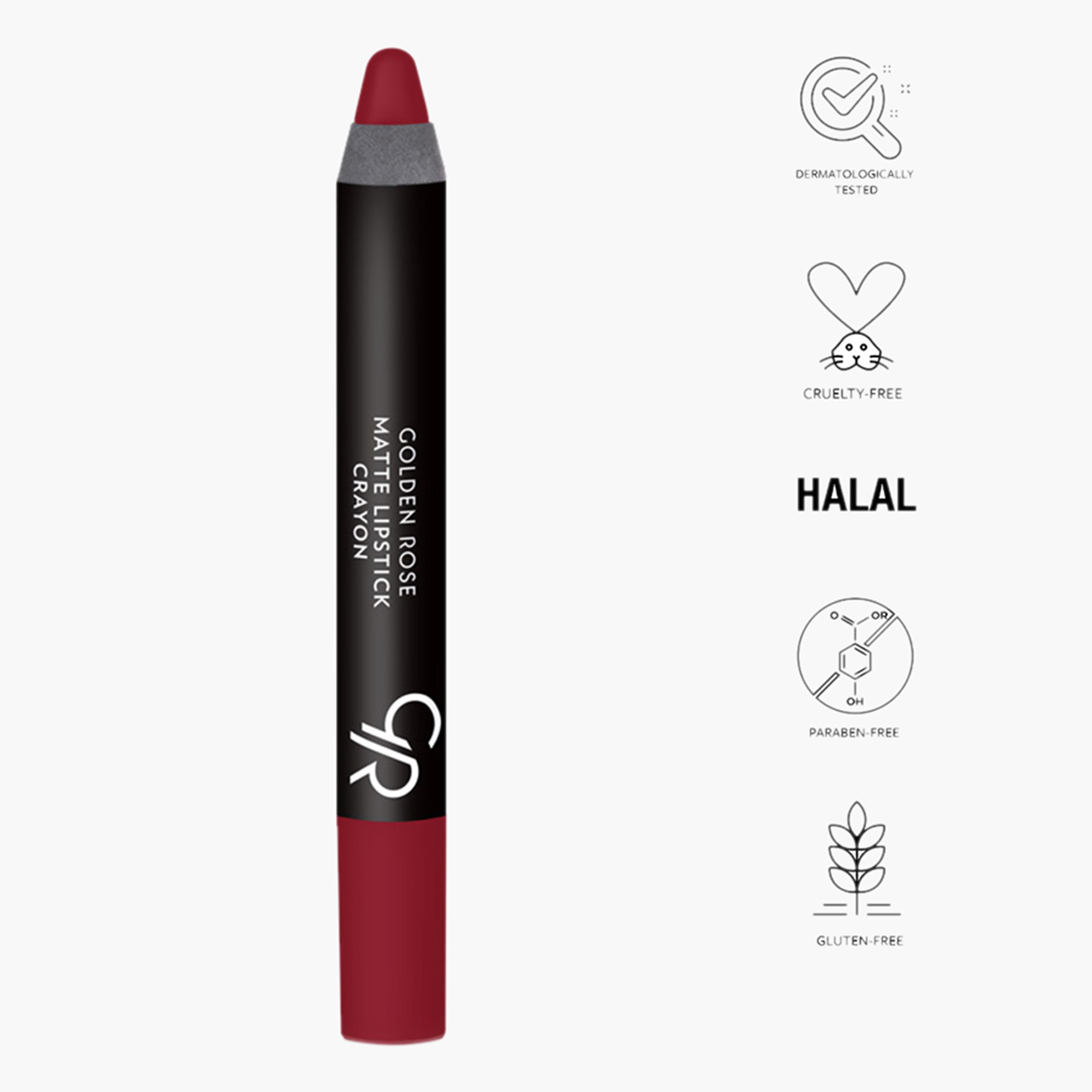 قلم أحمر شفاه لون مطفي من جولدن روز-beautyandpersonalcare-makeup-lips-lipsticks-image-12