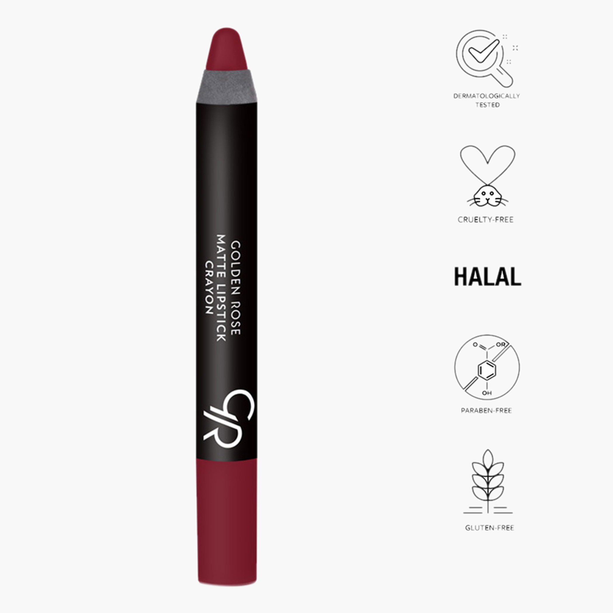 قلم أحمر شفاه لون مطفي من جولدن روز-beautyandpersonalcare-makeup-lips-lipsticks-image-15