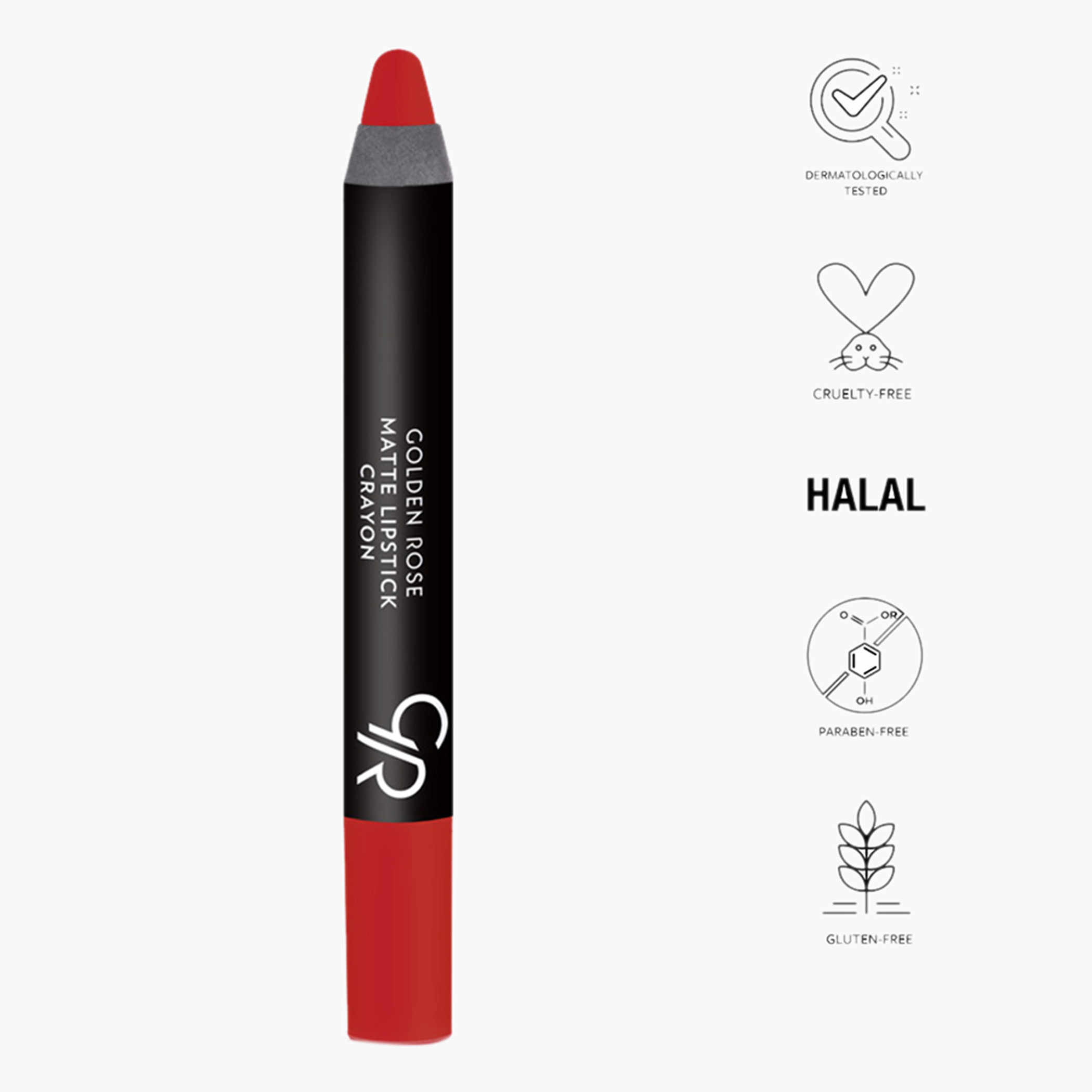 قلم أحمر شفاه لون مطفي من جولدن روز-beautyandpersonalcare-makeup-lips-lipsticks-image-21