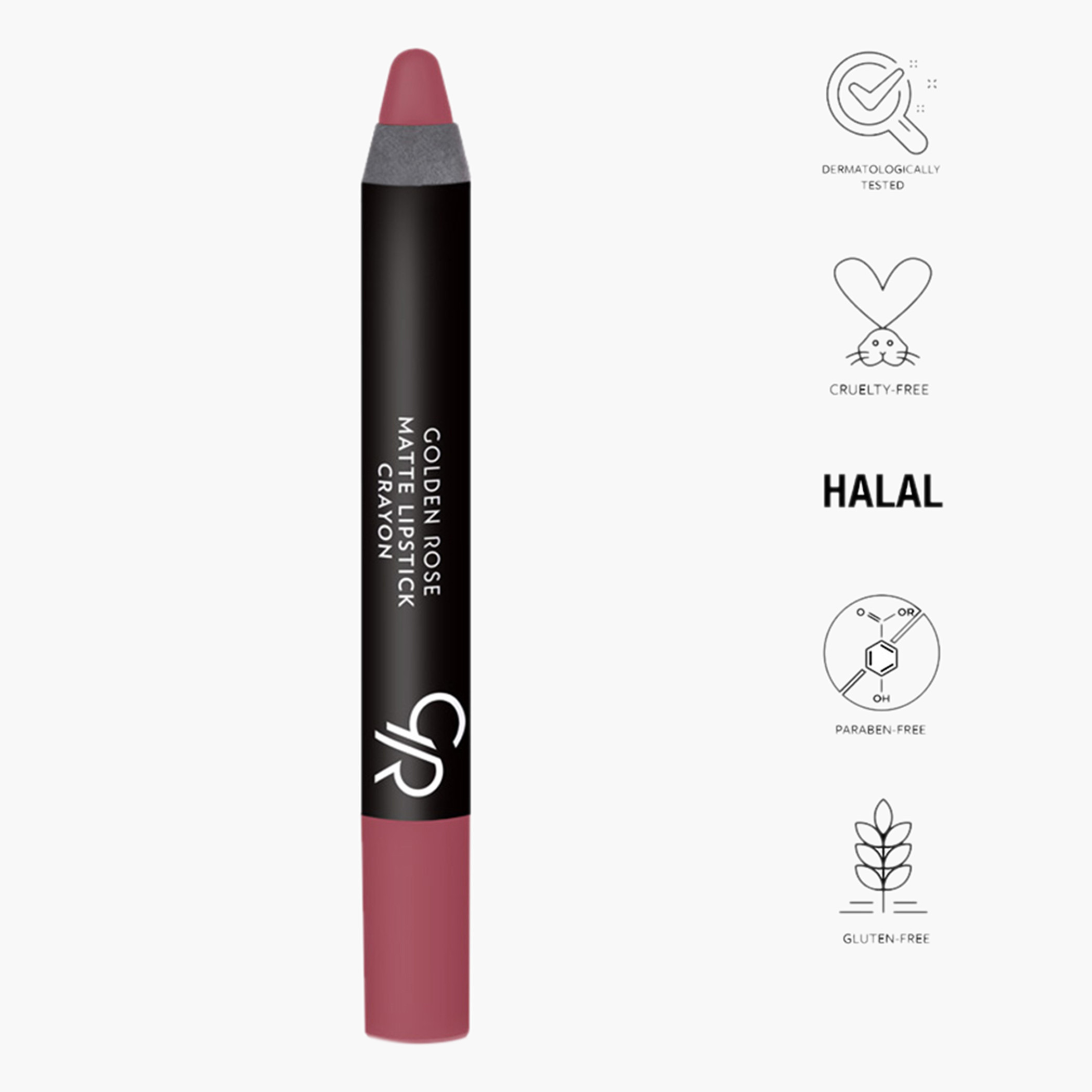قلم أحمر شفاه لون مطفي من جولدن روز-beautyandpersonalcare-makeup-lips-lipsticks-image-27