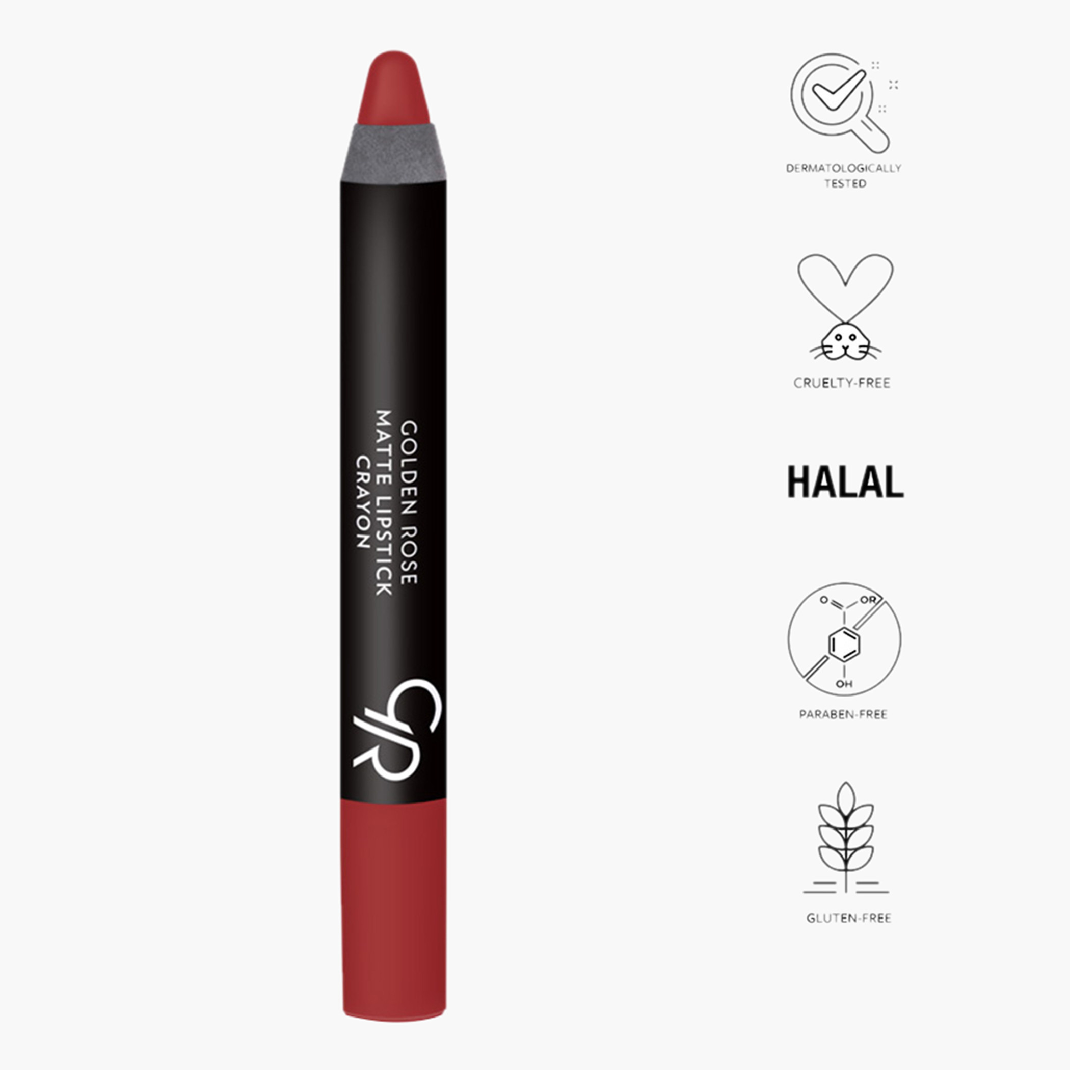 قلم أحمر شفاه لون مطفي من جولدن روز-beautyandpersonalcare-makeup-lips-lipsticks-image-24