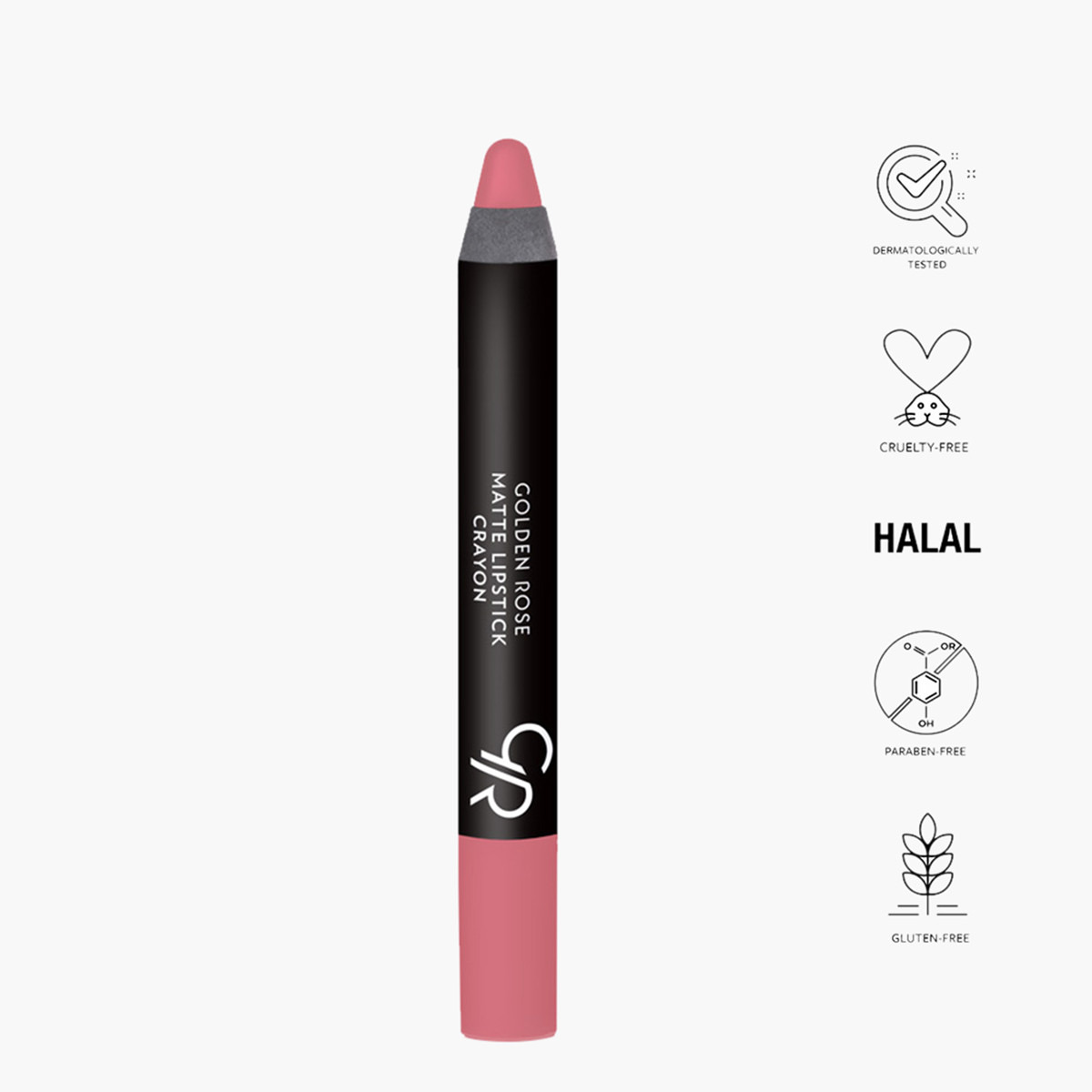 قلم أحمر شفاه لون مطفي من جولدن روز-beautyandpersonalcare-makeup-lips-lipsticks-image-36