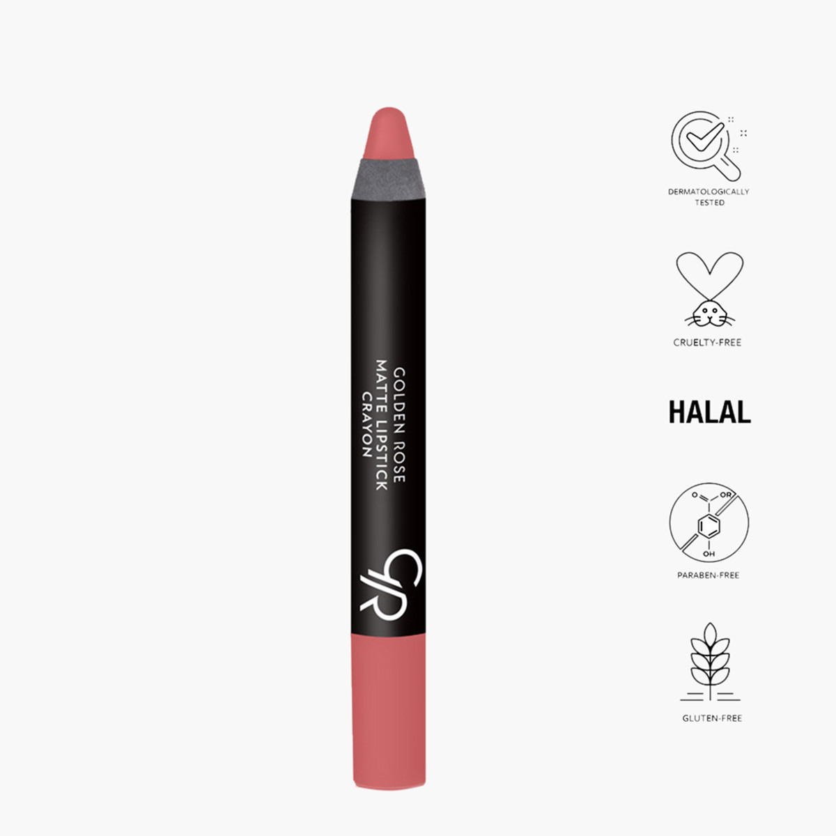 قلم أحمر شفاه لون مطفي من جولدن روز-beautyandpersonalcare-makeup-lips-lipsticks-image-39