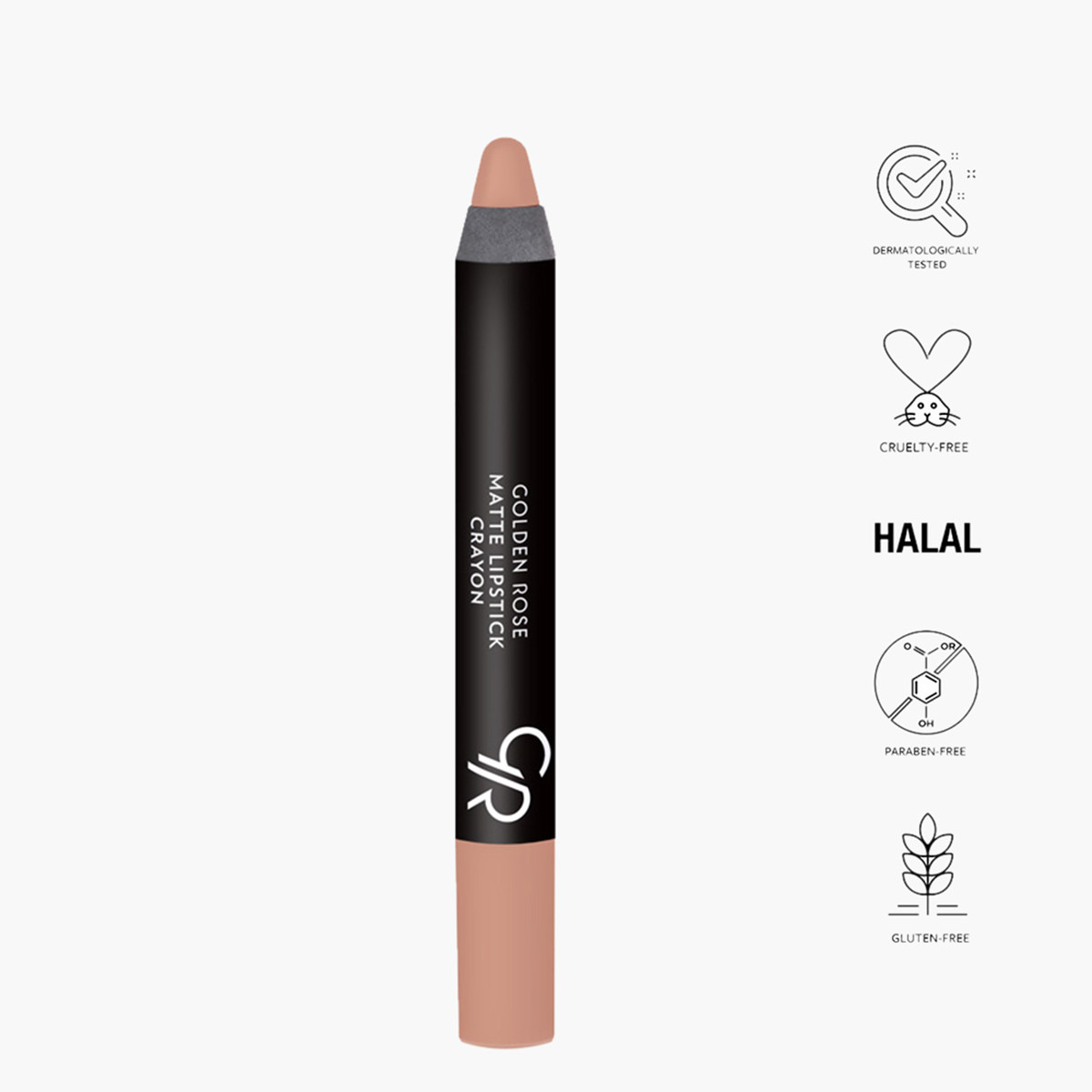 Golden Rose Matte Lipstick Crayon-beautyandpersonalcare-makeup-lips-lipsticks-image-3