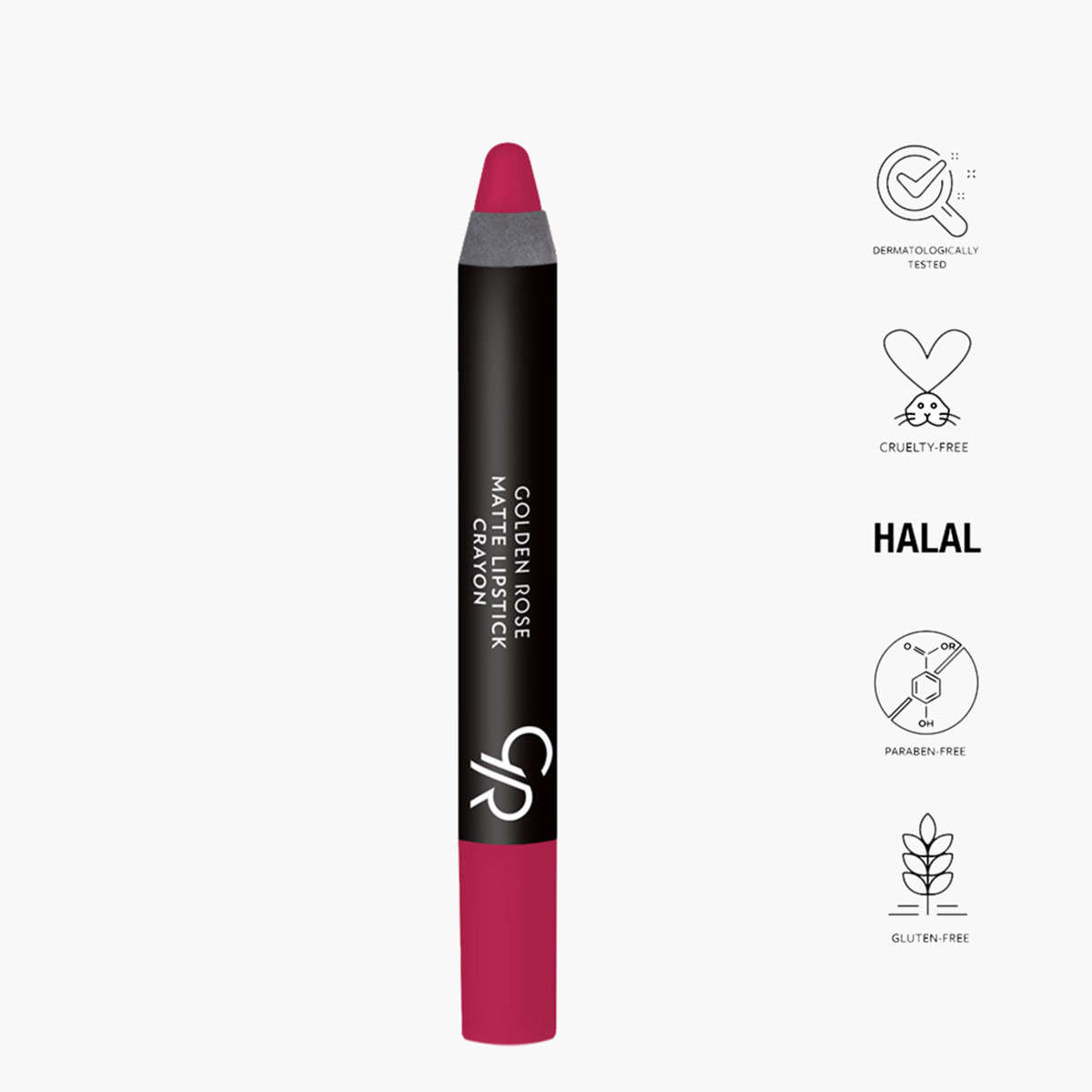قلم أحمر شفاه مطفي من جولدن روز-beautyandpersonalcare-makeup-lips-lipsticks-image-3