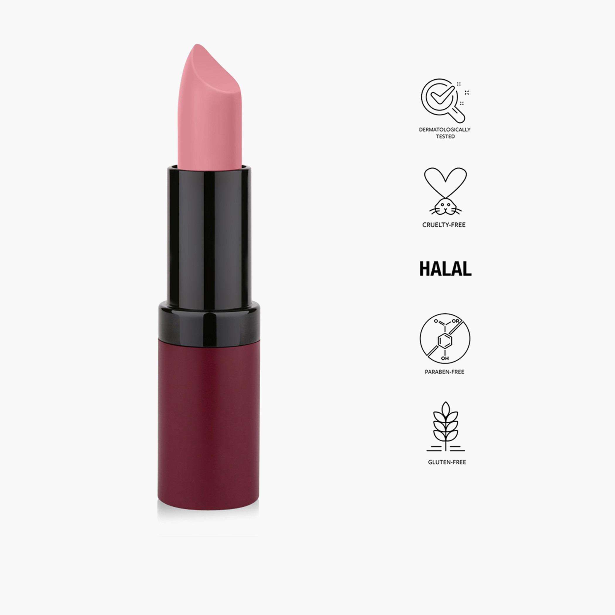 أحمر شفاه مخملي مطفي من جولدن روز - 4.2 جم-beautyandpersonalcare-makeup-lips-lipsticks-image-48