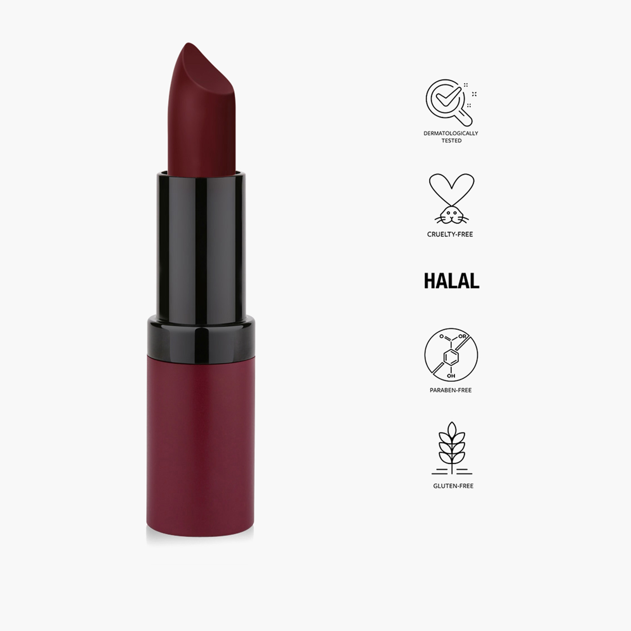 أحمر شفاه مخملي مطفي من جولدن روز - 4.2 جم-beautyandpersonalcare-makeup-lips-lipsticks-image-15