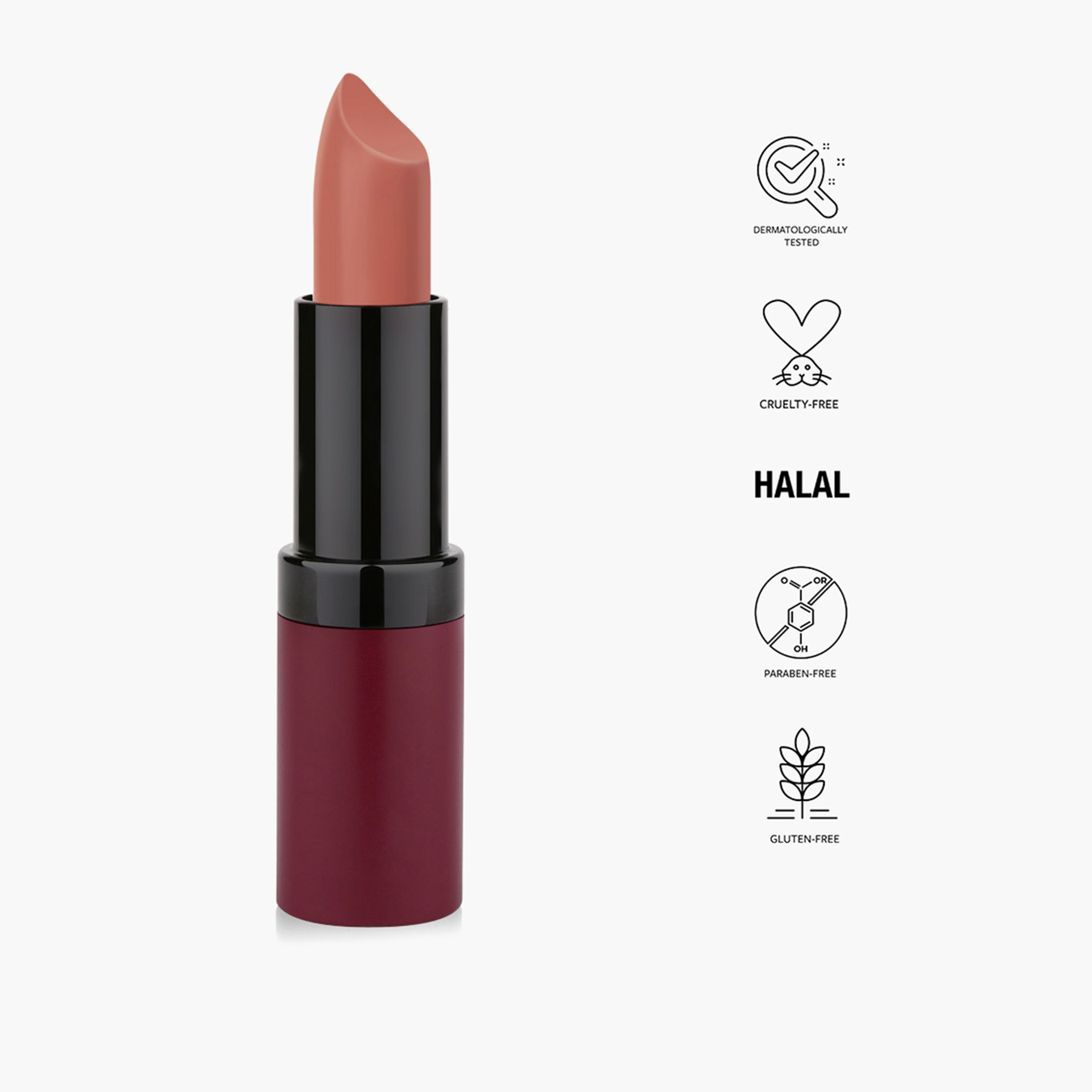 أحمر شفاه مخملي مطفي من جولدن روز - 4.2 جم-beautyandpersonalcare-makeup-lips-lipsticks-image-21